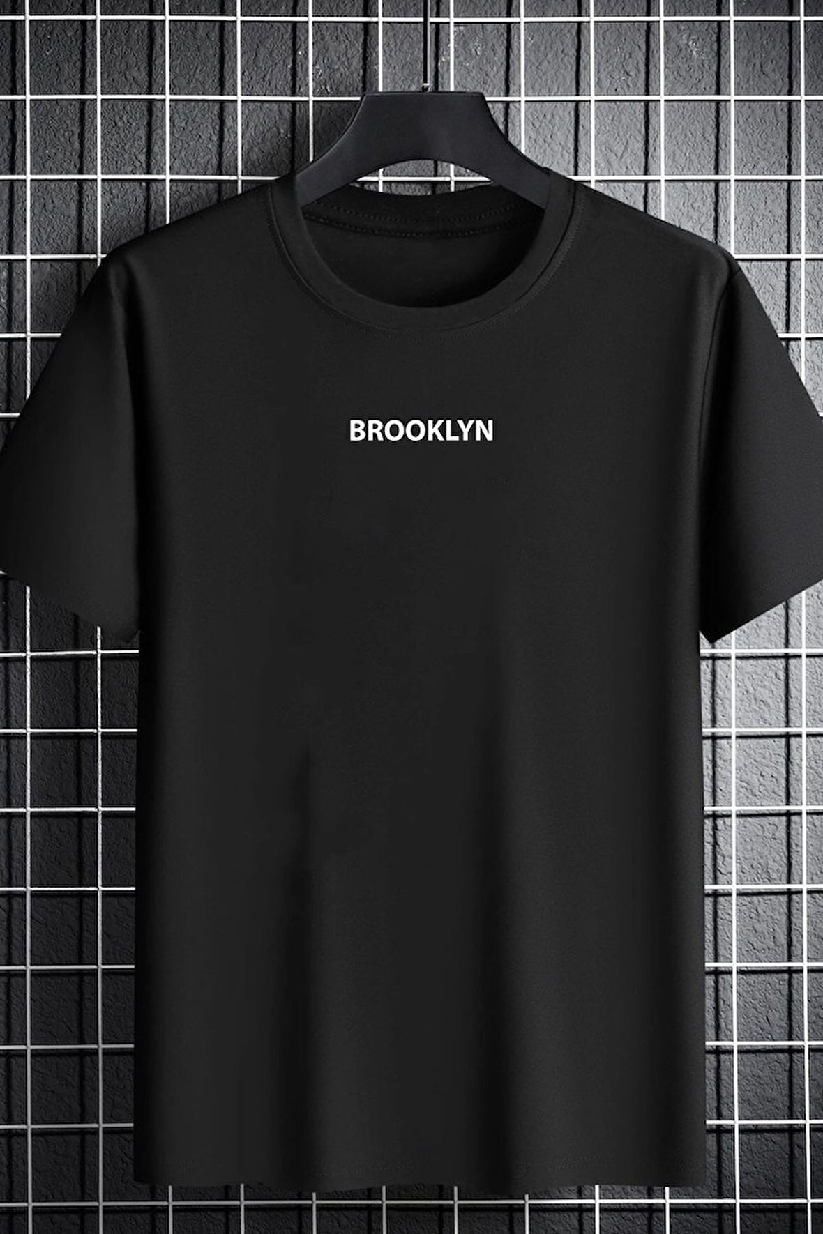 Uyguntarz Unisex Brooklyn Baskılı T-shirt