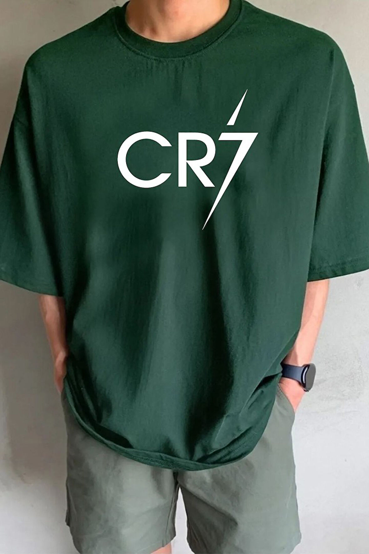 Uyguntarz Unisex Cr7 Baskılı T-shirt