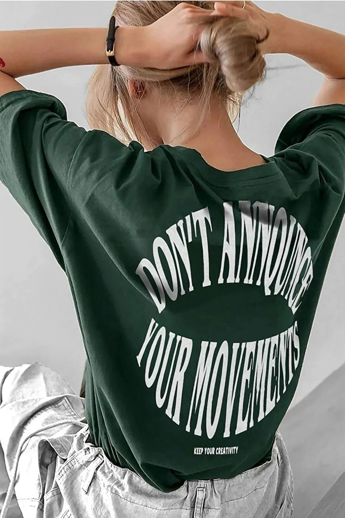 Uyguntarz Unisex Dont Baskılı T-shirt