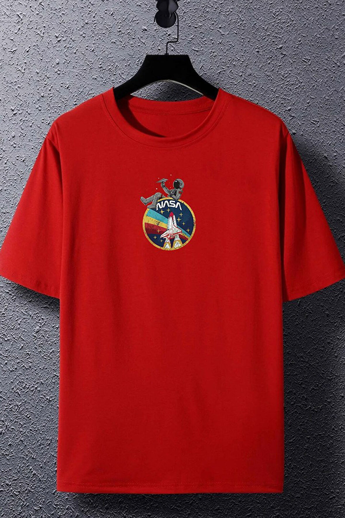 Uyguntarz Unisex Nasa Baskılı T-shirt