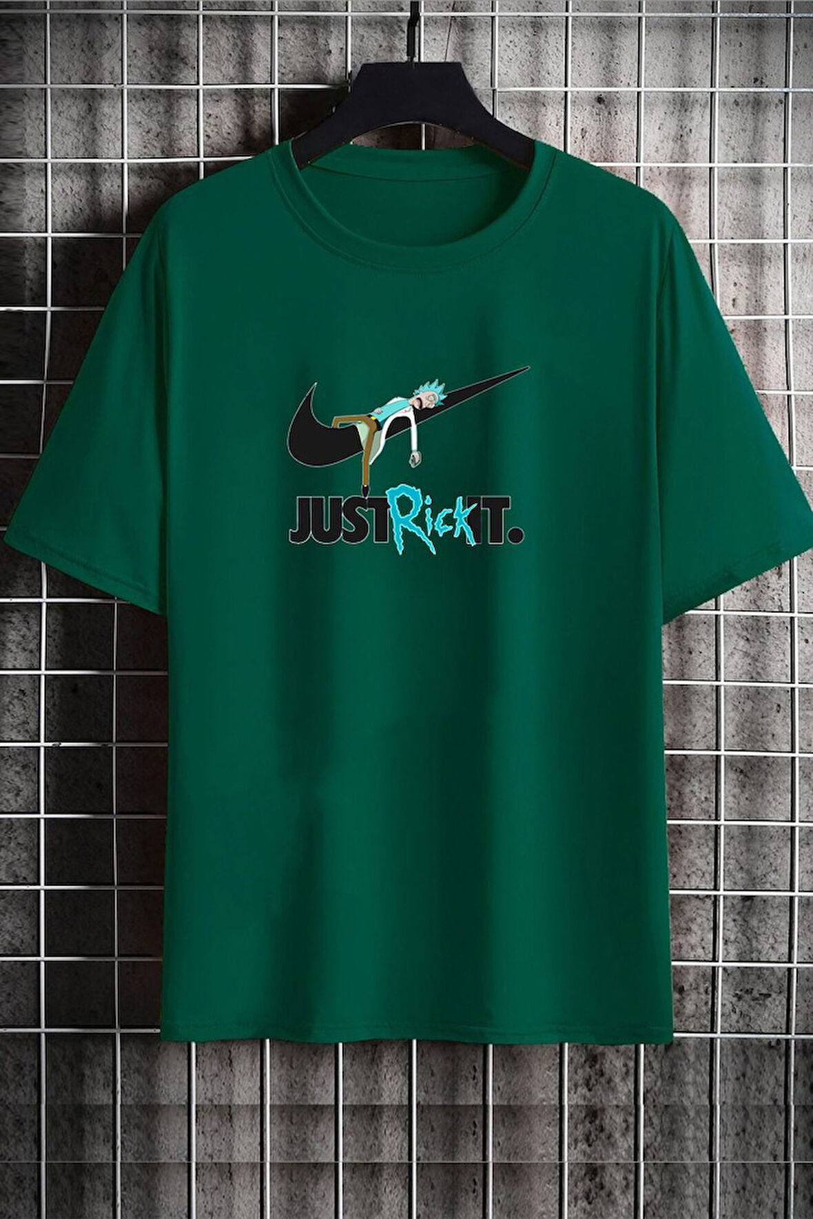 Uyguntarz Unisex Just Baskılı T-shirt