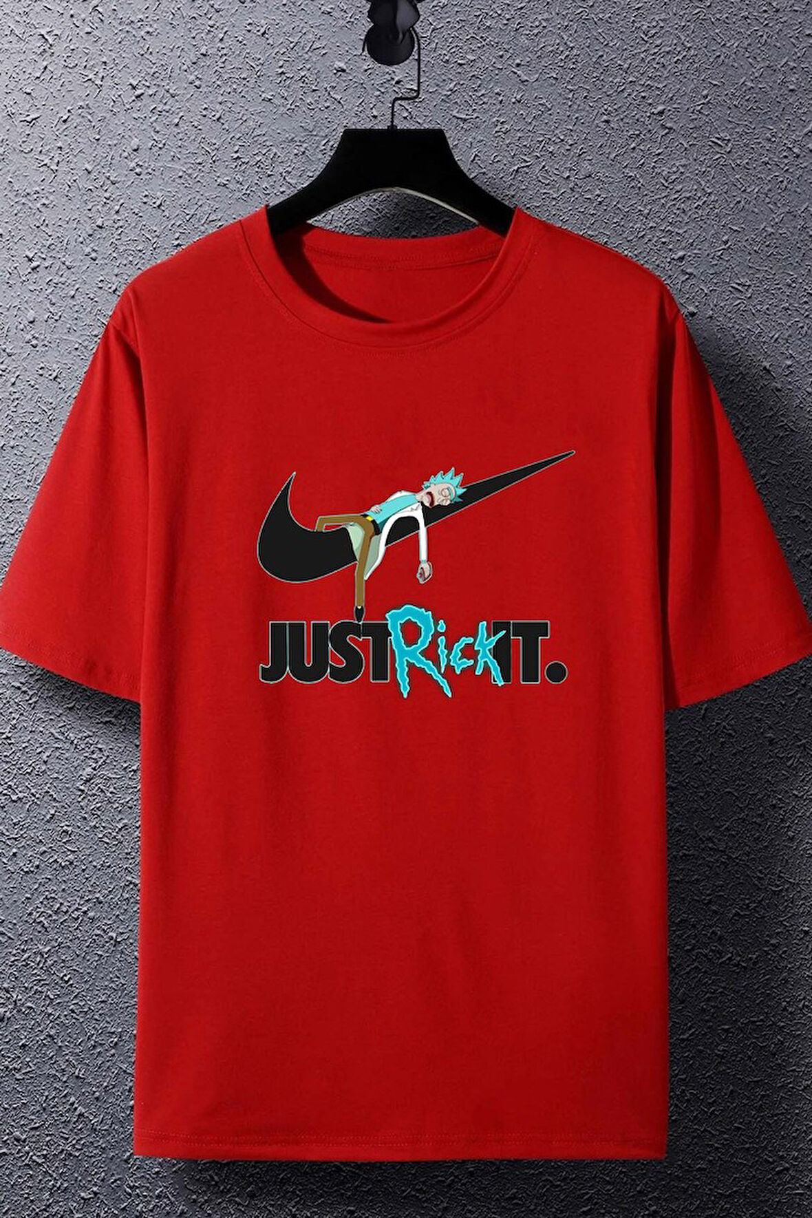 Uyguntarz Unisex Just Baskılı T-shirt