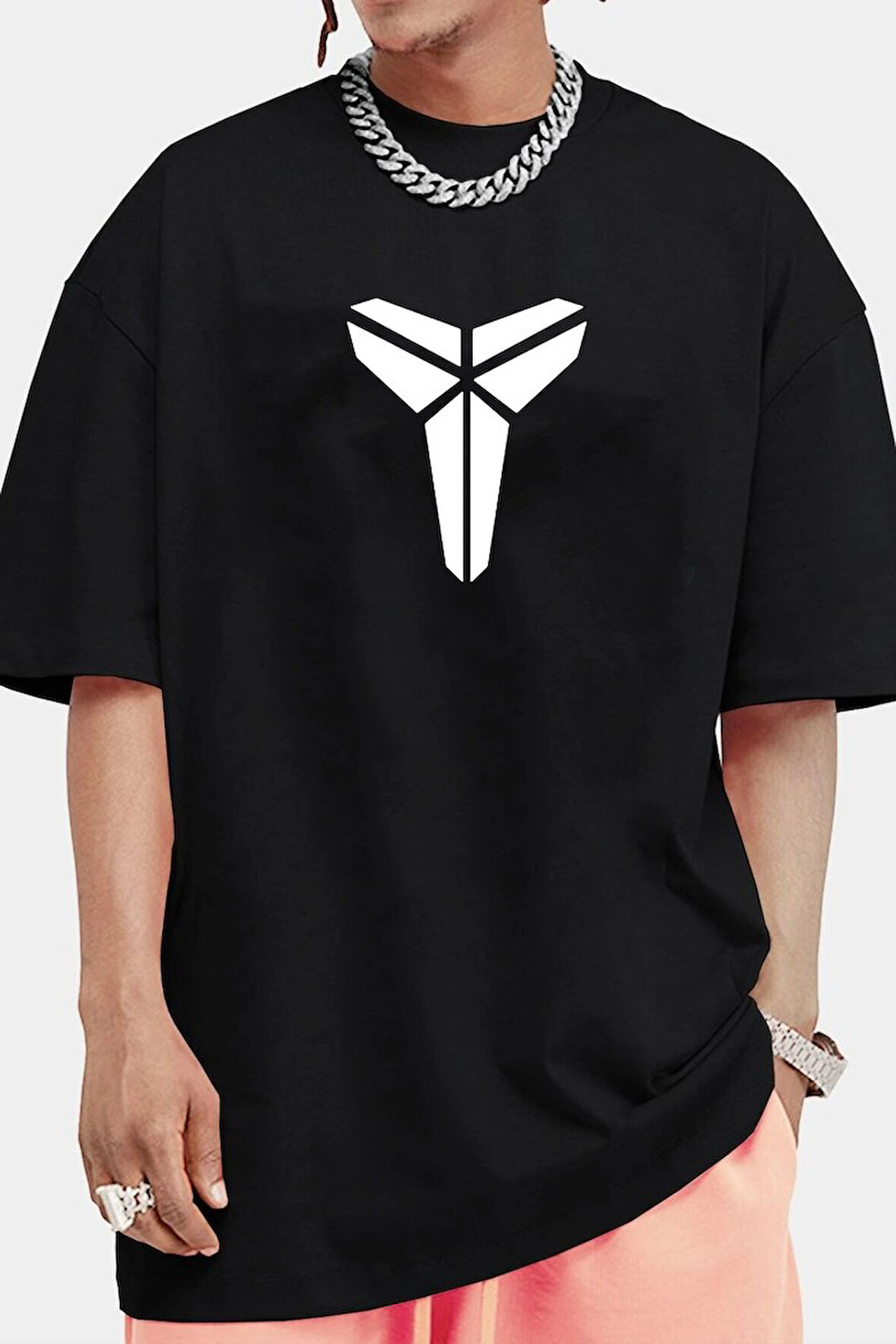 Unisex Kobe Baskılı T-shirt