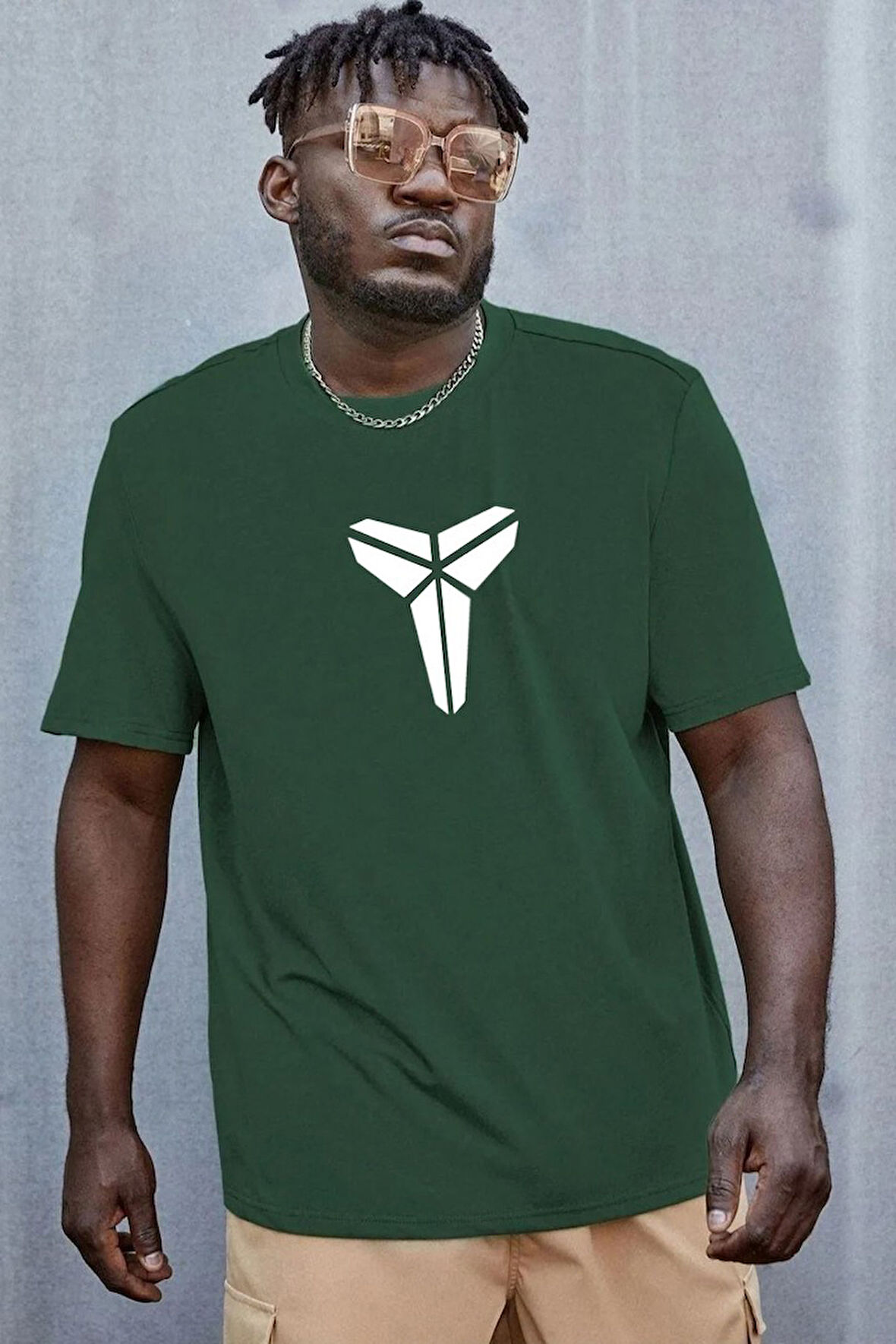 Unisex Kobe Baskılı T-shirt