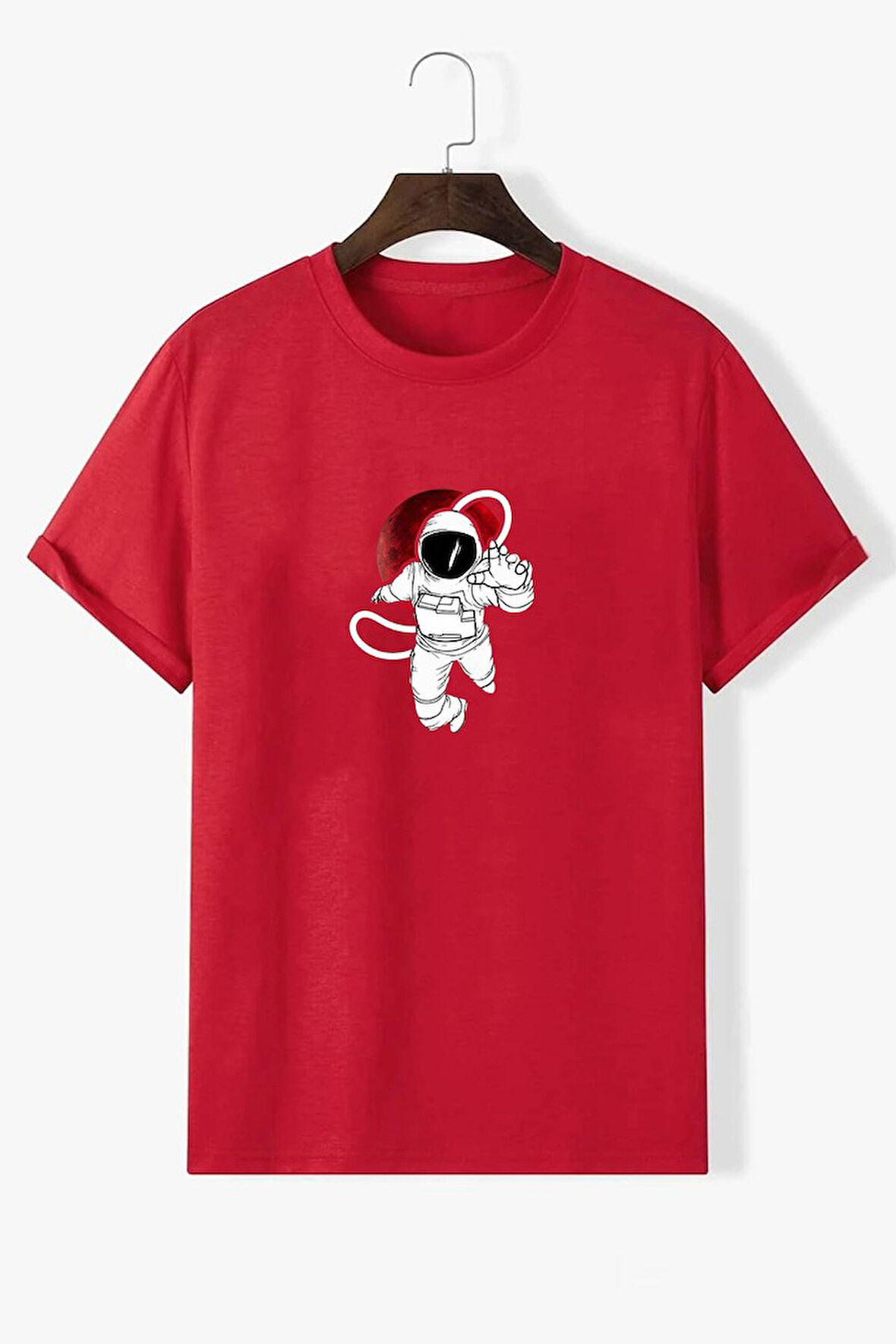 Uyguntarz Unisex Nasa Baskılı T-shirt
