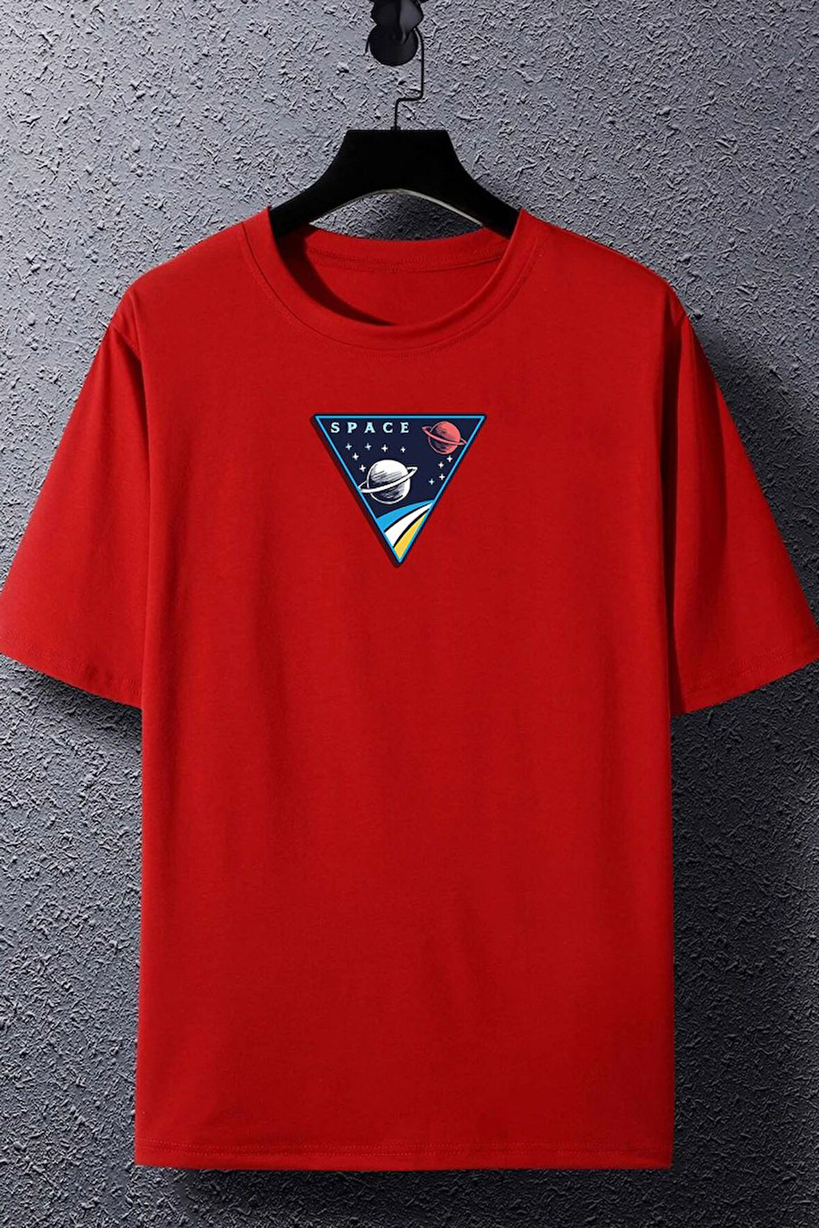 Uyguntarz Unisex Space Baskılı T-shirt