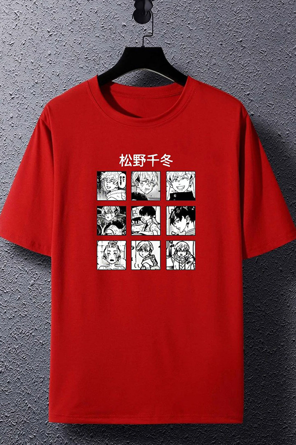 Uyguntarz Unisex Ken Kaneki Baskılı T-shirt
