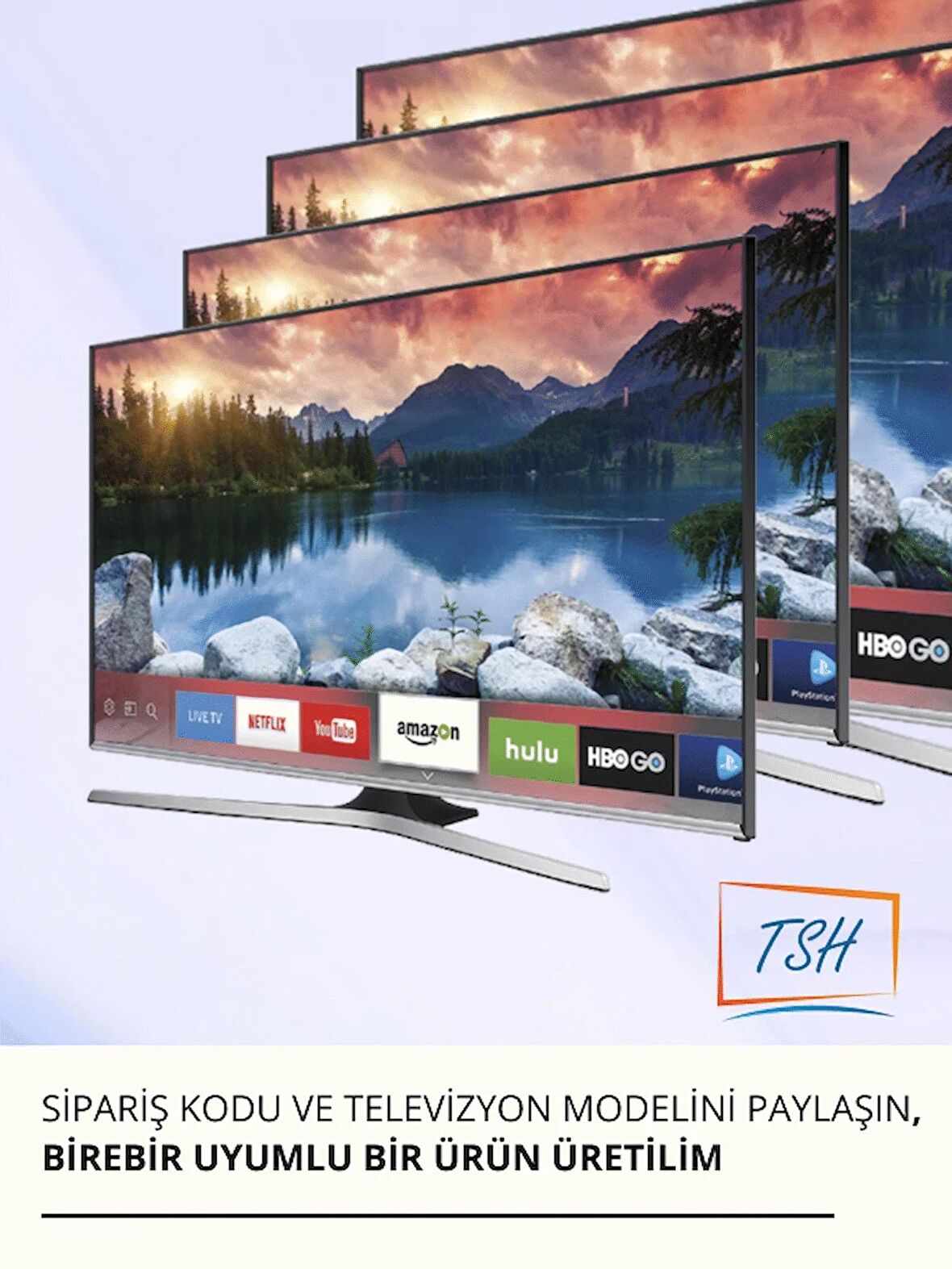 TV SECURİTY HOMEImalattan Satış 55 Inç 140 Ekran Tv Ekran Koruyucu Tüm Modellerle Uyumlu