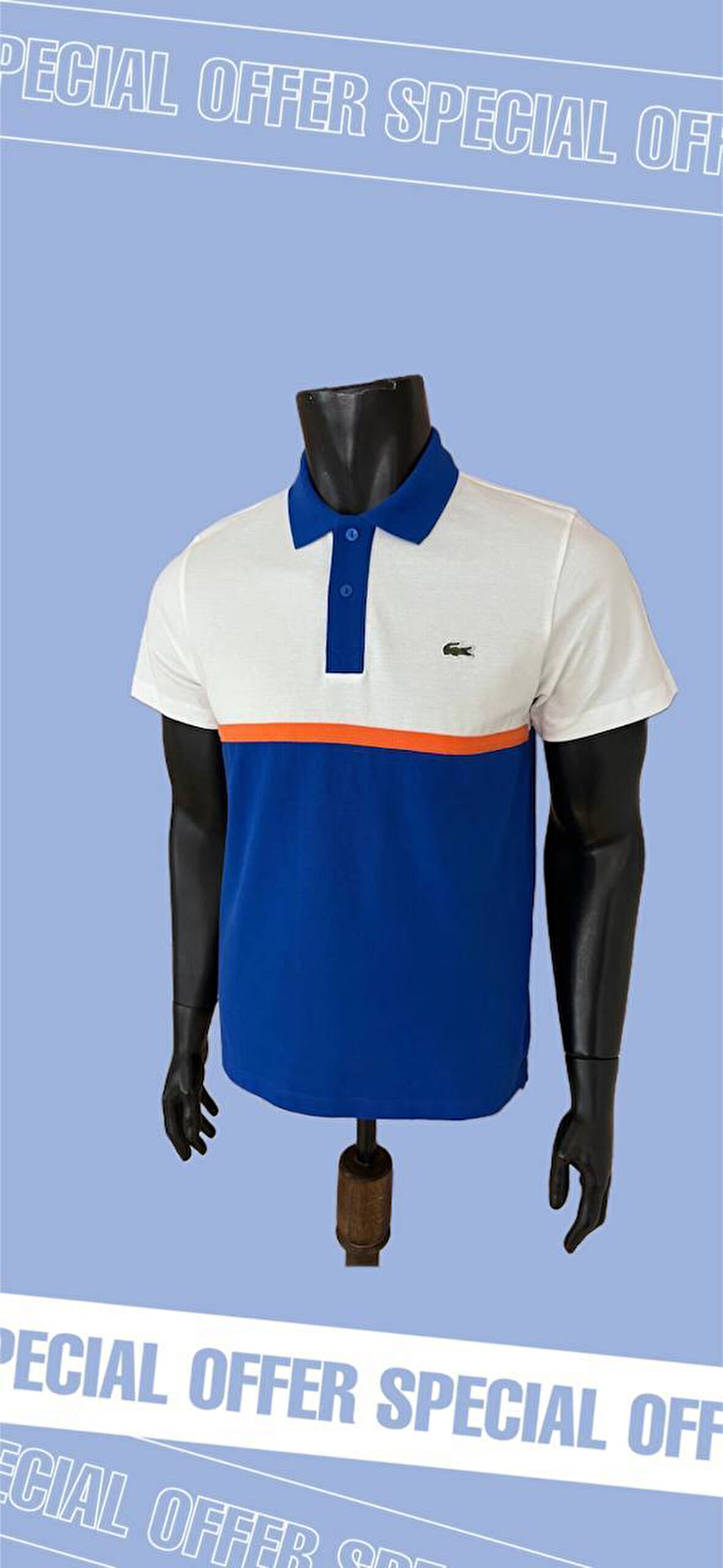 Lacoste Erkek Bloklu T-Shirt