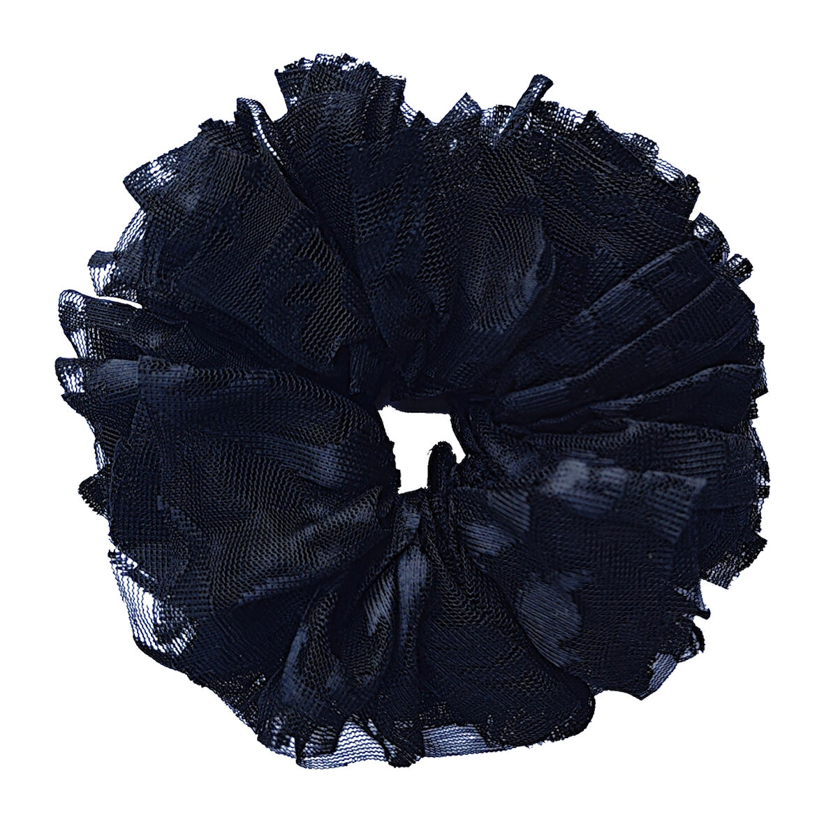 Siyah Tül Topuz Tokası