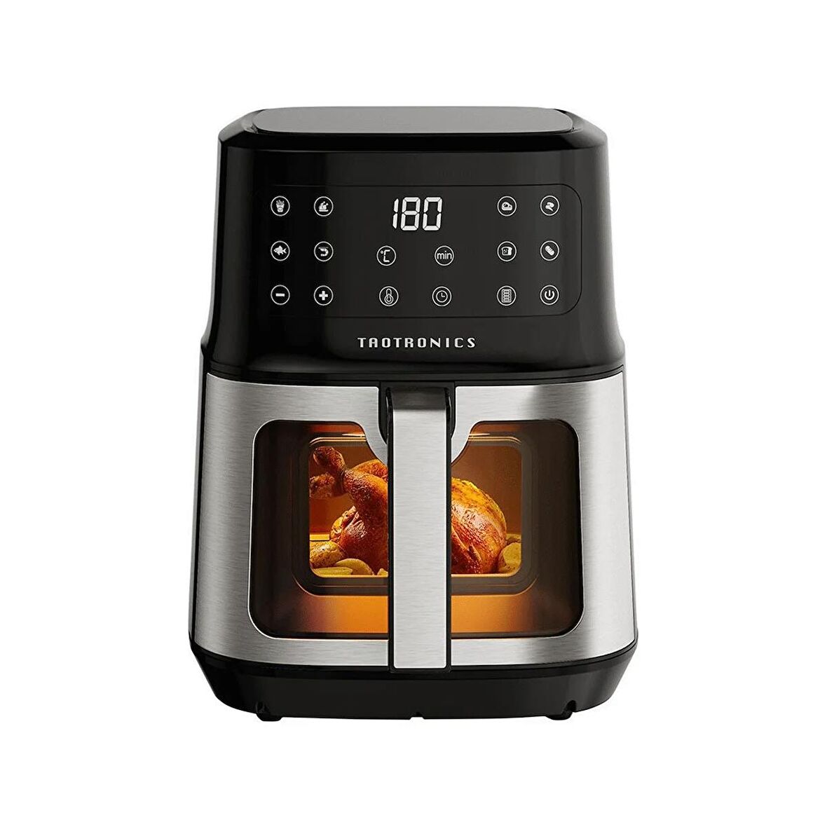 TaoTronics TT-AF011 5 Litre 8 İşlevli Camlı AIRFRYER