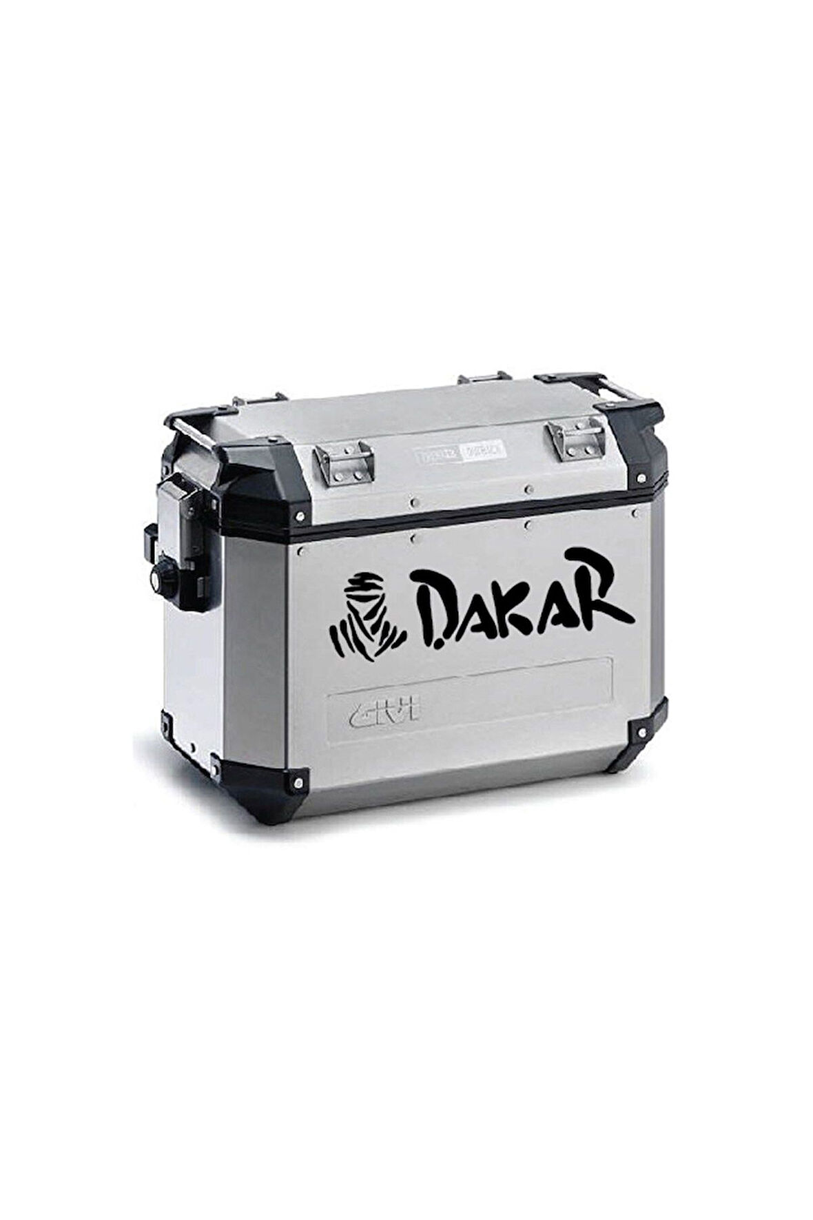 Dakar Motosiklet Çanta Desenli Sticker Etiket Modeli - 2