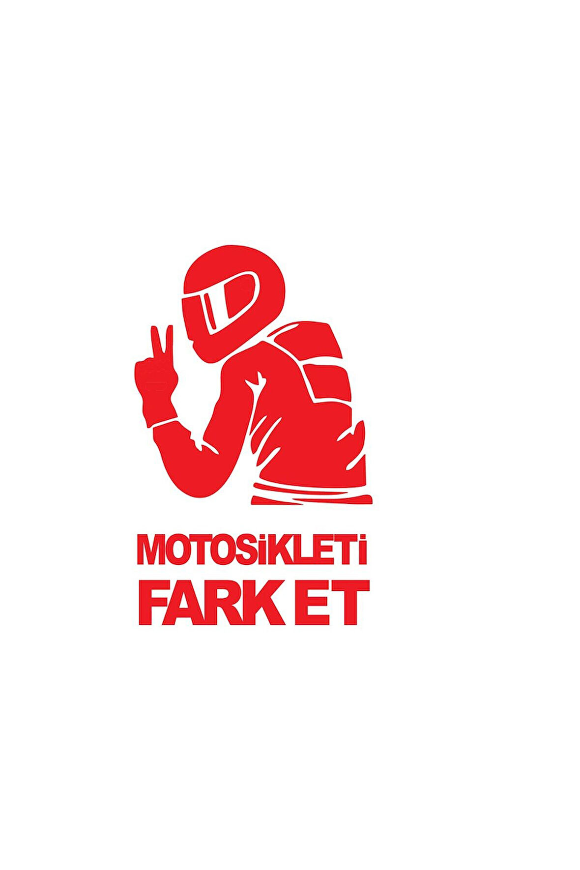 Motosikleti Farket Mini Sticker Etiket Modeli