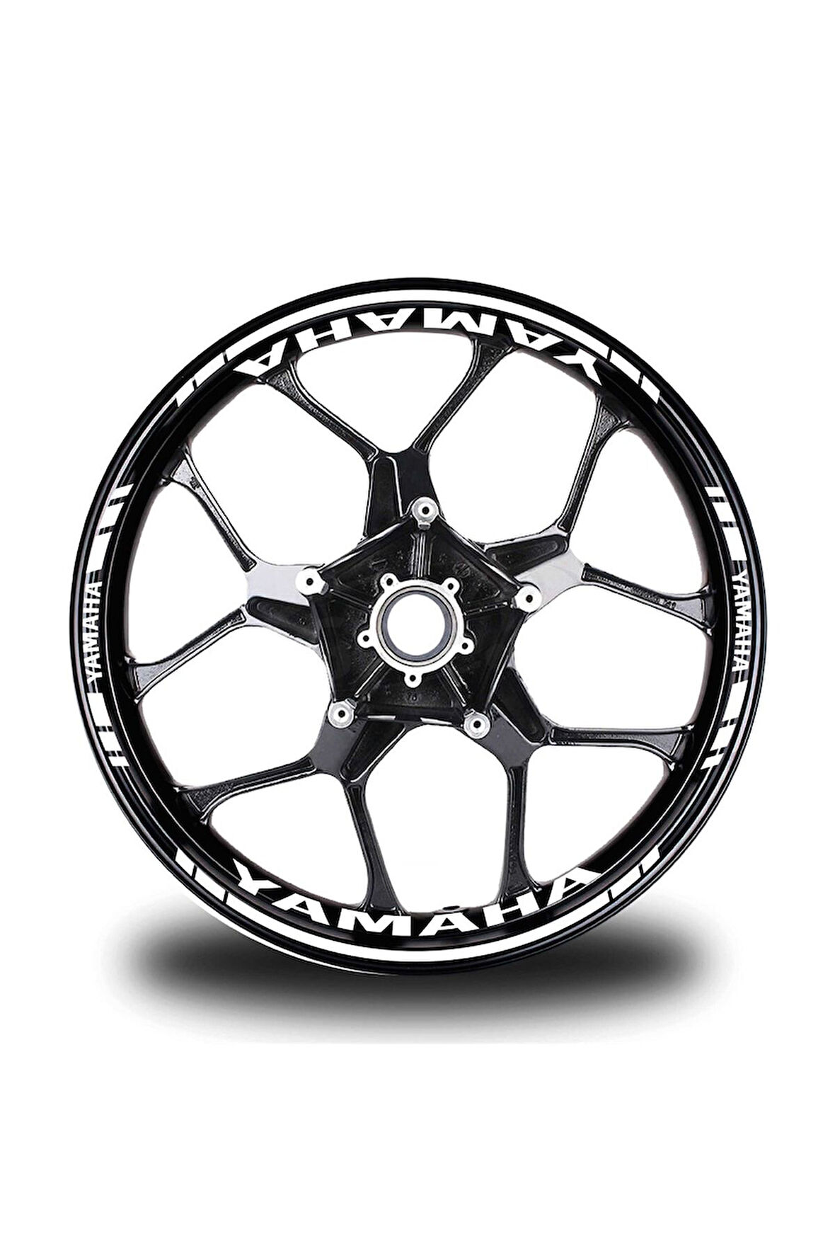 Sarı Yamaha Mt 10 Sp Takım Jant Sticker Etiket