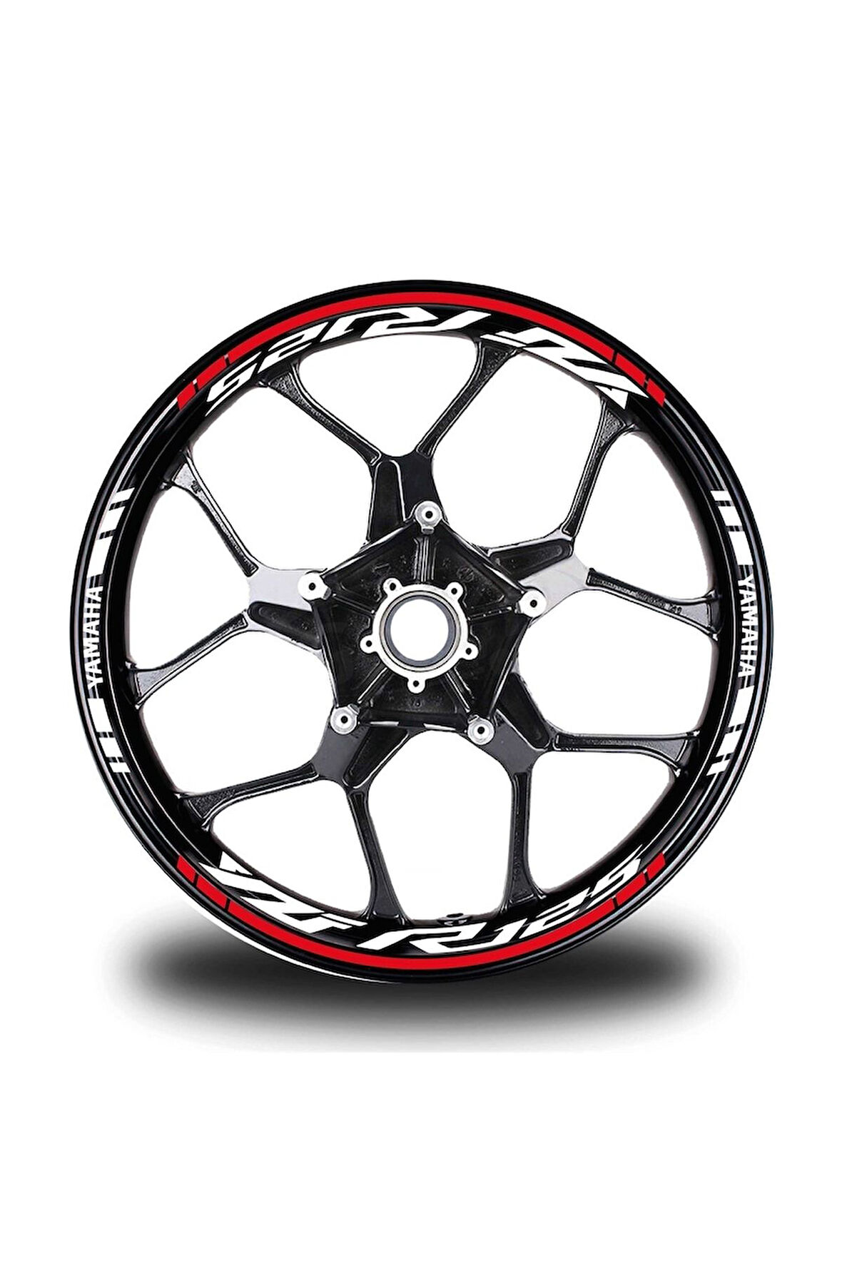 Sarı Yamaha Mt 09 Takım Jant Sticker Etiket