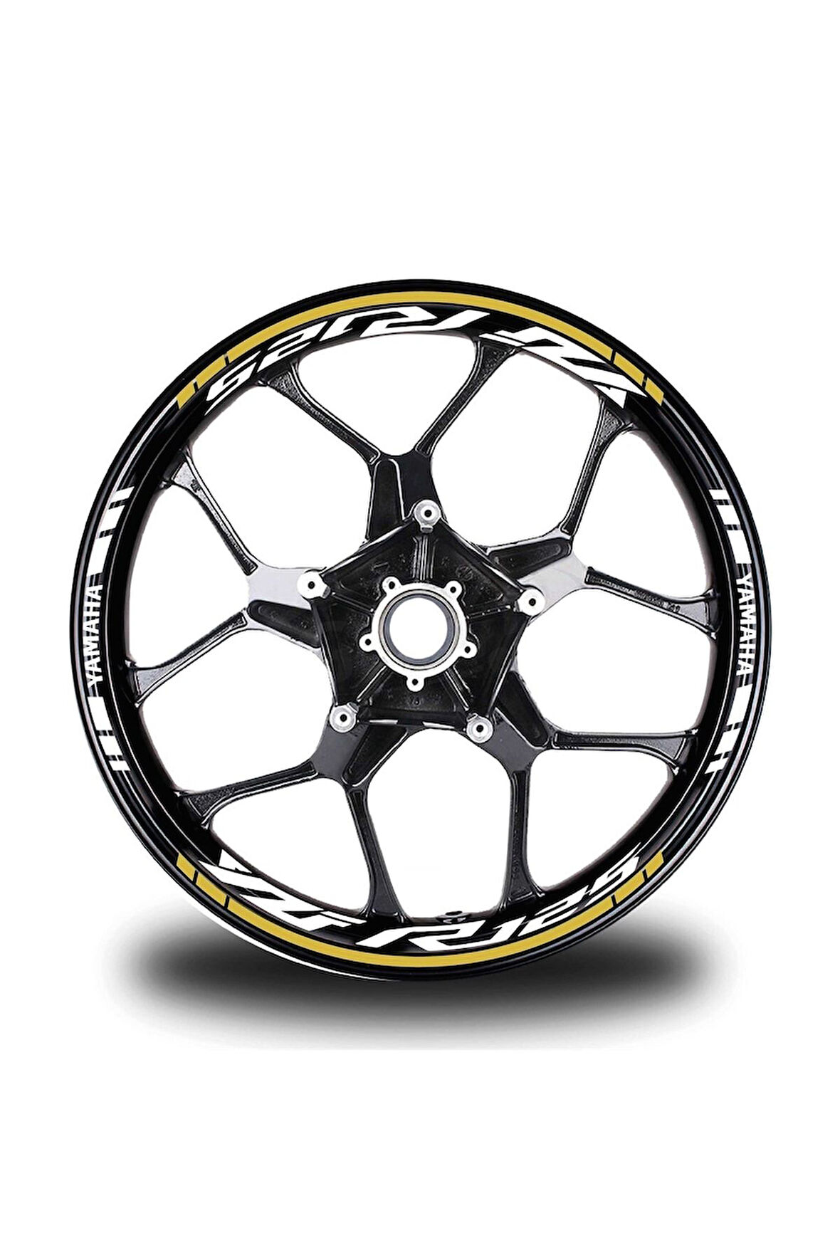 Neon Sarıyamaha Mt 09 Takım Jant Sticker Etiket