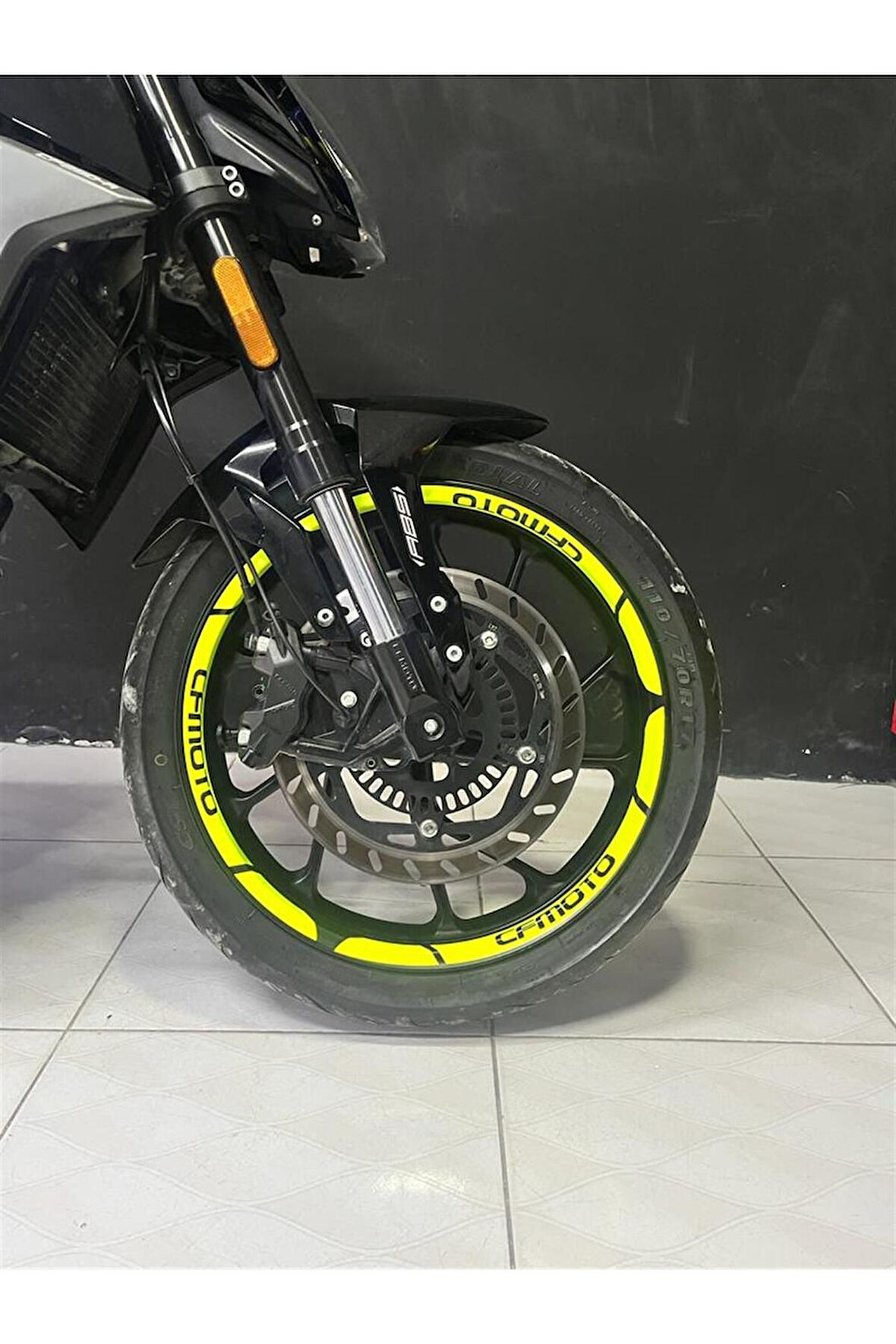 Cf Moto Jant Sticker Etiket Model