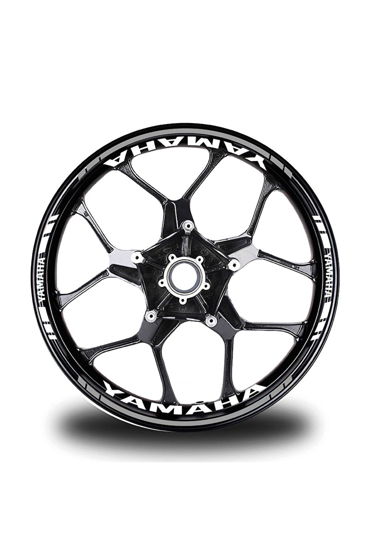 Turuncu Yamaha Mt 10 Sp Takım Jant Sticker Etiket