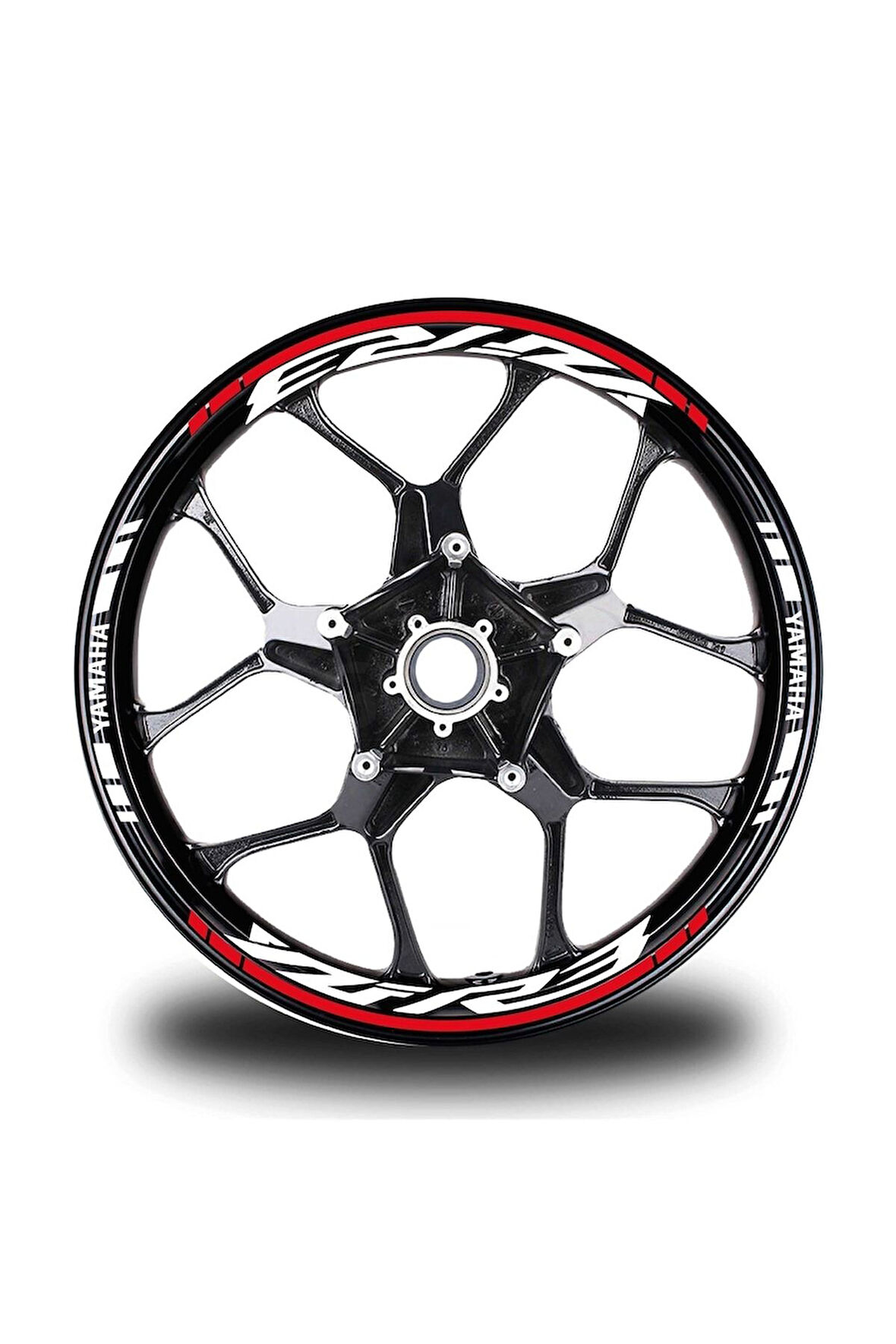 Sarı Yamaha R6 Takım Jant Sticker Etiket