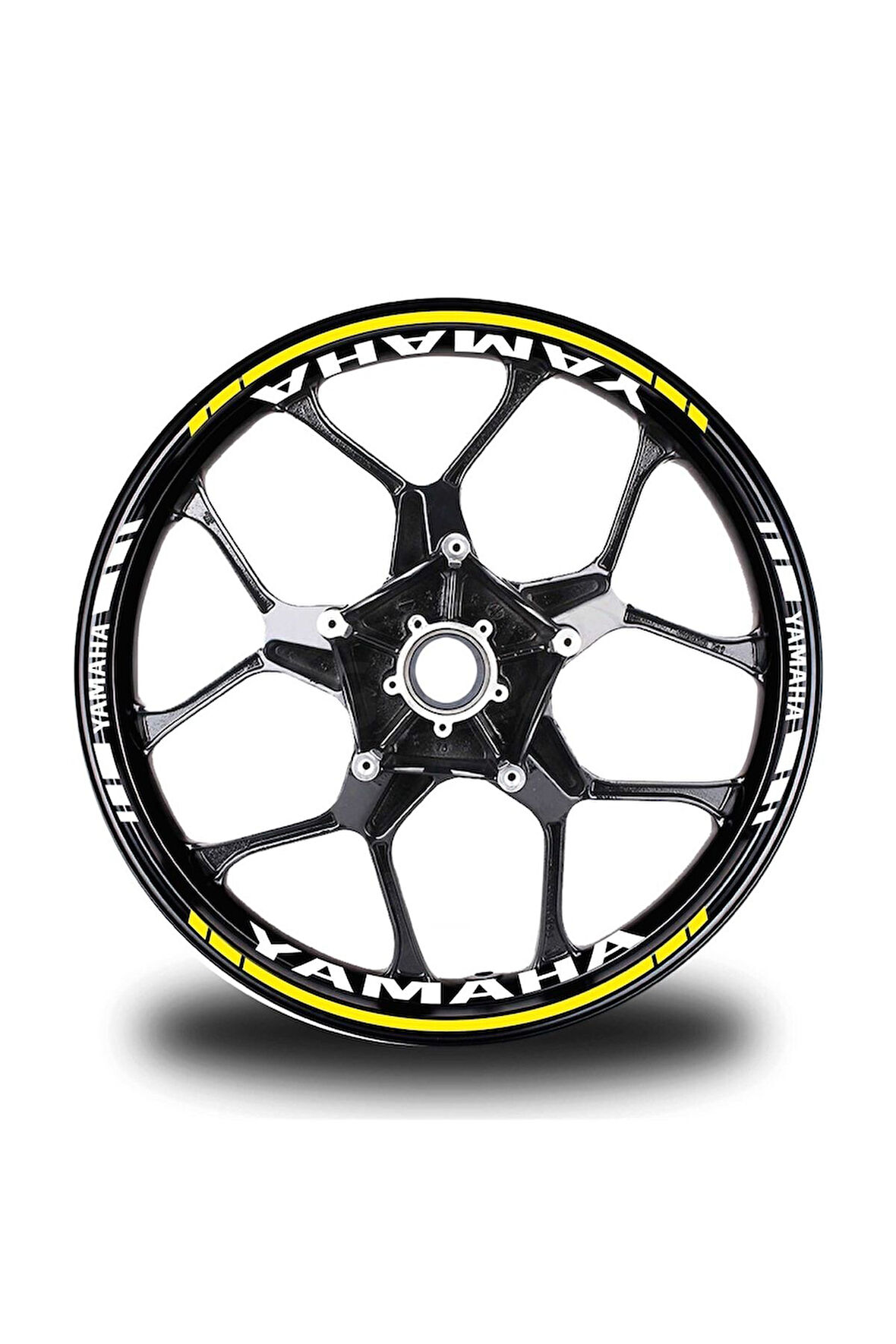 Gri Yamaha Mt 10 Sp Takım Jant Sticker Etiket