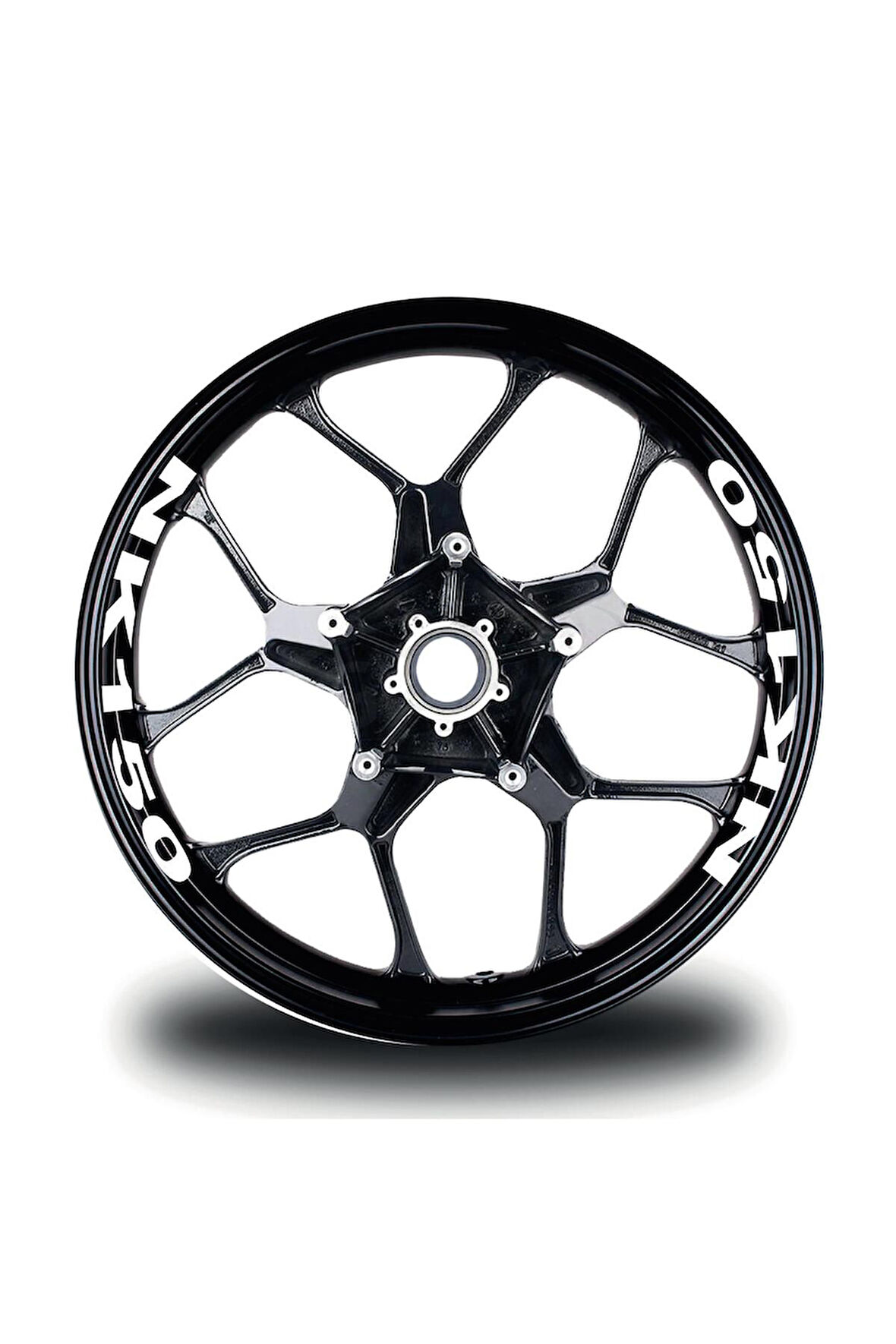 Cfmoto 150nk Jant Sticker Etiket Modeli Beyaz Renk