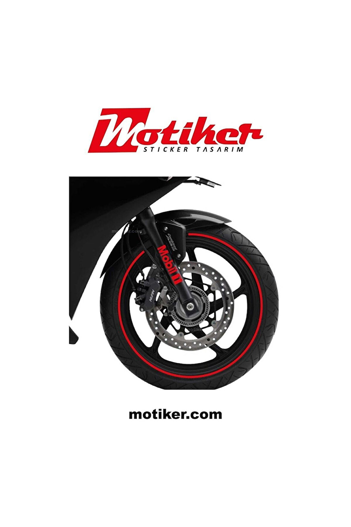 Yamaha Mt 25 Neon Yeşil Takım Sticker Ve Jant Sticker Modeli