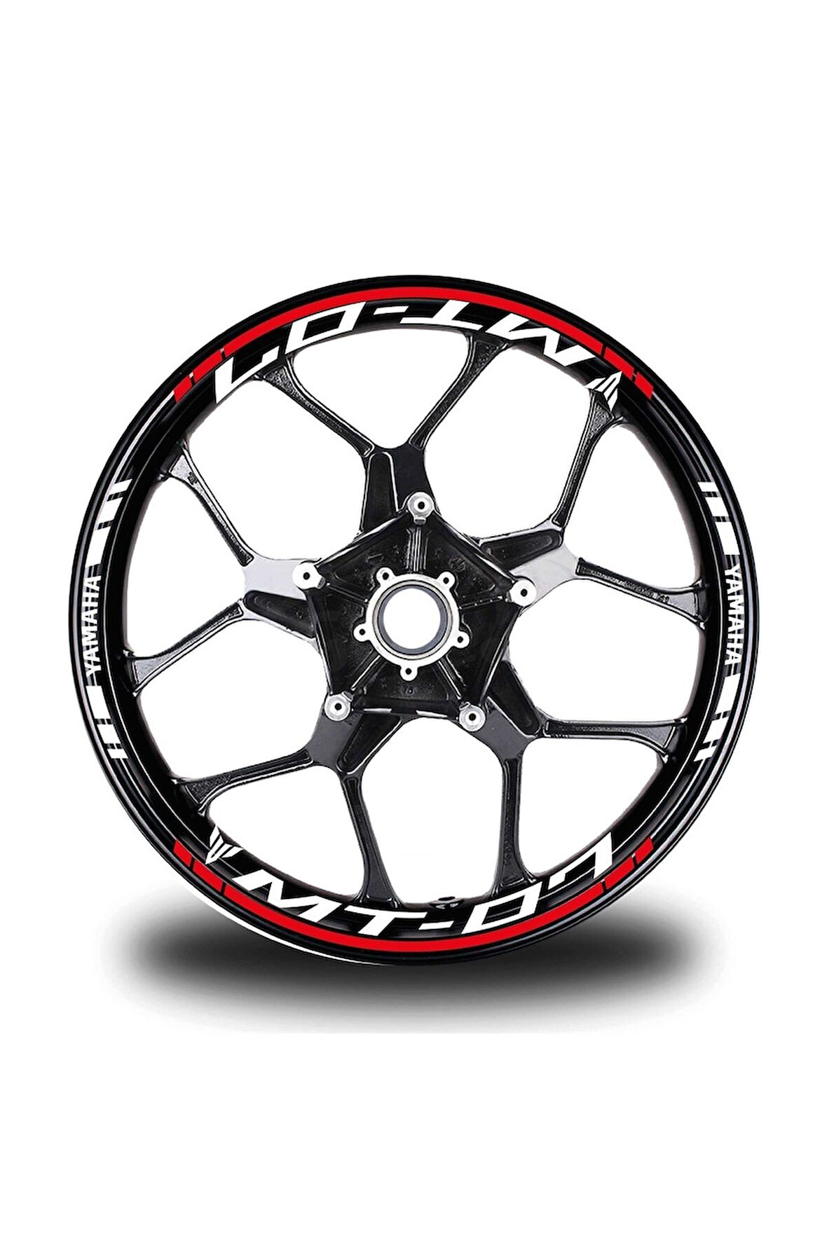 Sarı Yamaha Fz6r Takım Jant Sticker Etiket