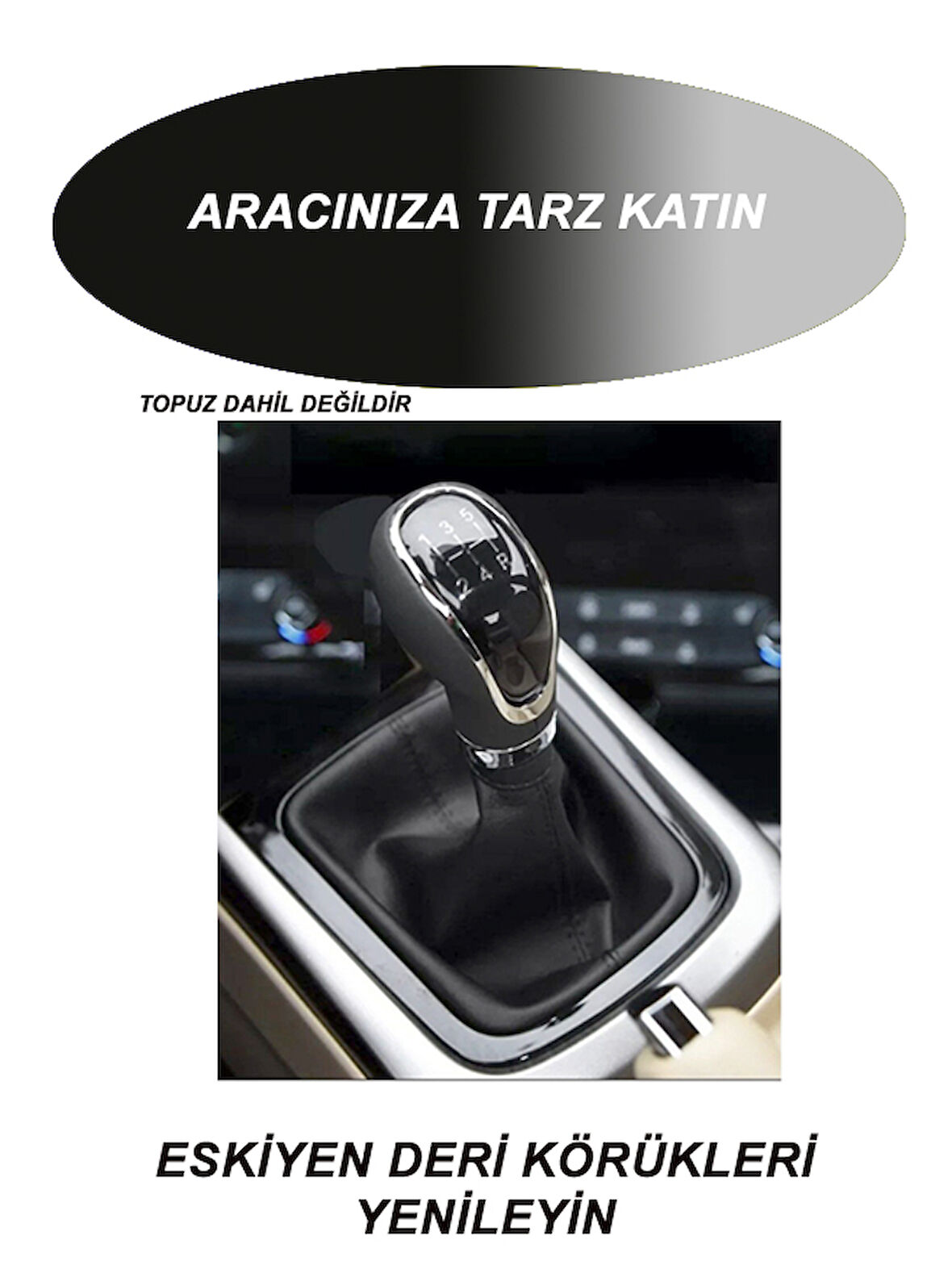 KIA CERATO Uyumlu Araç,Araba,Oto vites körüğü siyah dikiş