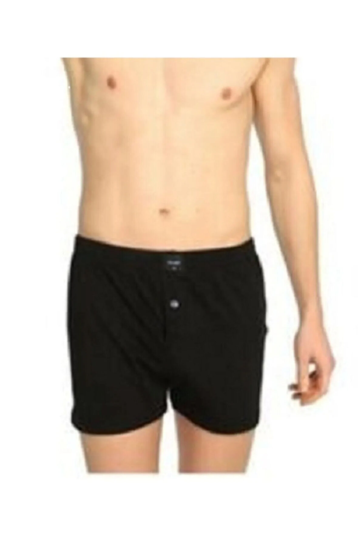 Boxer Erkek Siyah 6'lı Paket