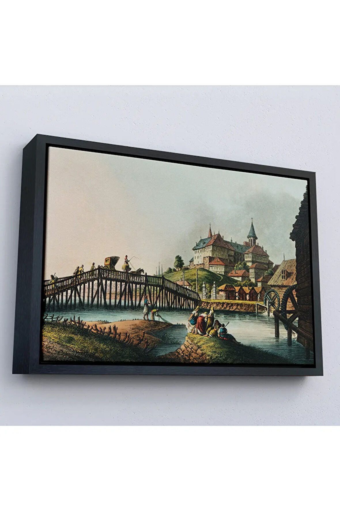 Ahşap Çerçeveli Luigi Mayer'İn Osmanlı Hakimiyeti İsimli Tablosu-7025