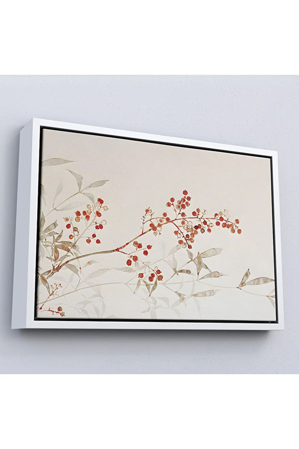 Ahşap Çerçeveli Akiko Niikura Nenden Tablosu-7037