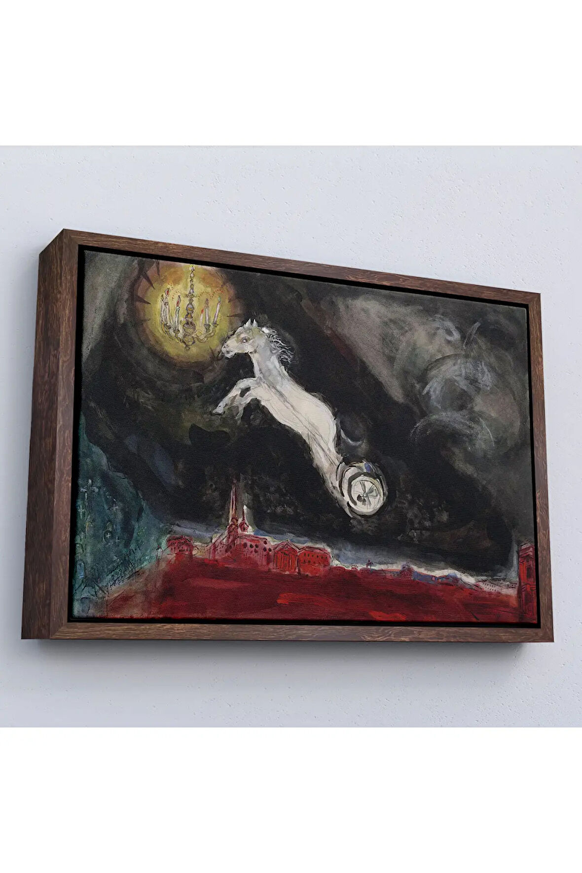 Ahşap Çerçeveli Bir St. Petersburg Fantezisi, Aleko Balesinin Iv. Sahnesi Tablo-7045