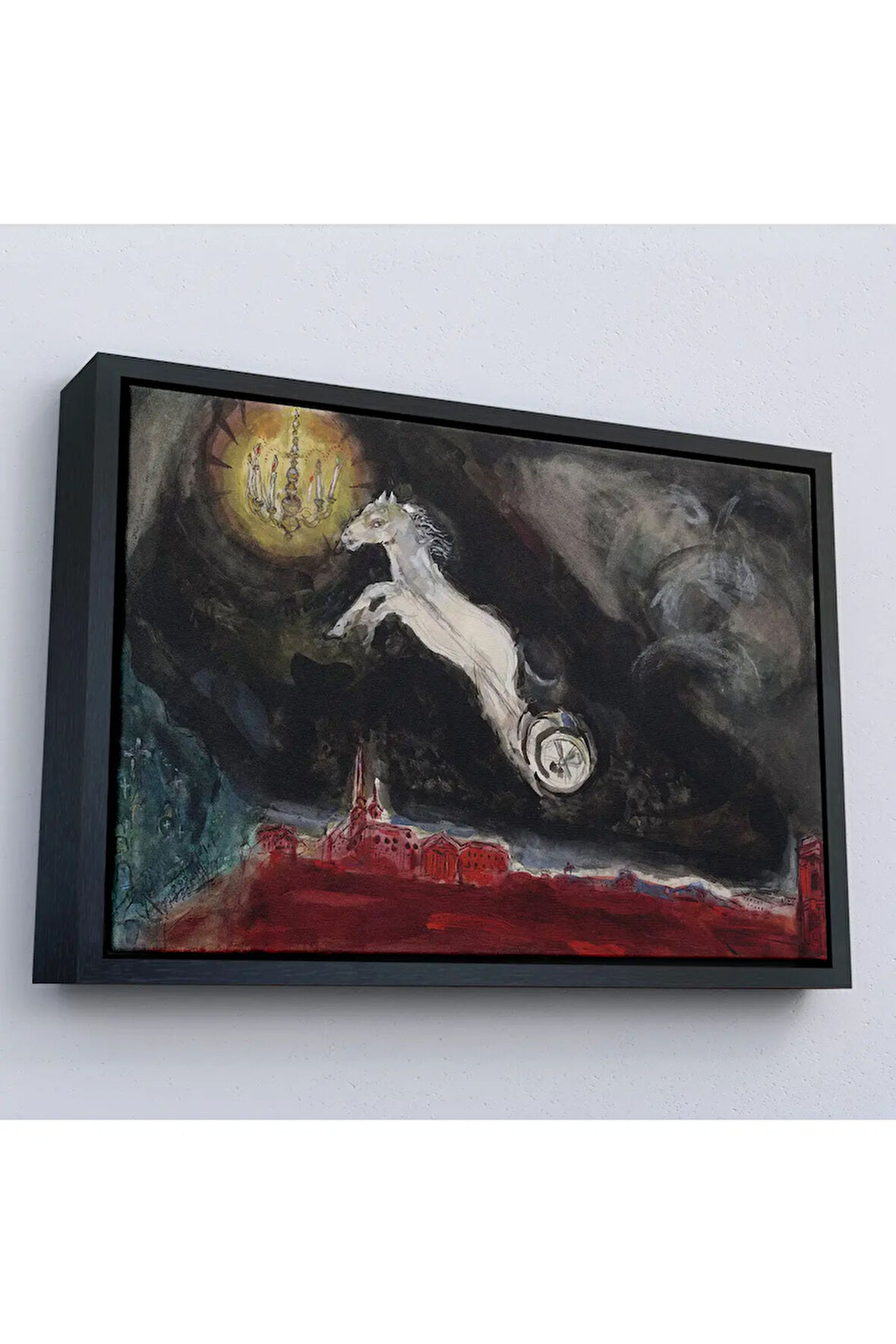 Ahşap Çerçeveli Bir St. Petersburg Fantezisi, Aleko Balesinin Iv. Sahnesi Tablo-7045