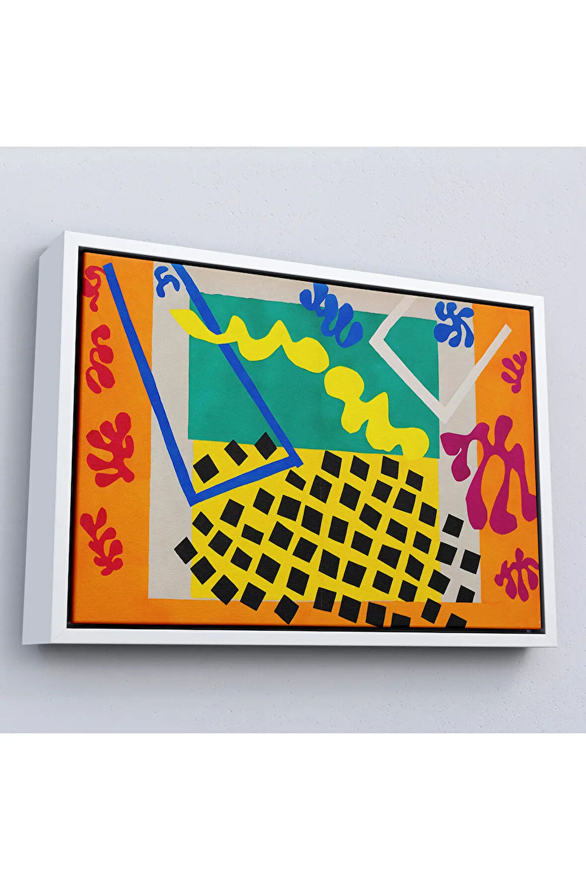 Ahşap Çerçeveli Henri Matisse - Las Codomas Tablo-7080