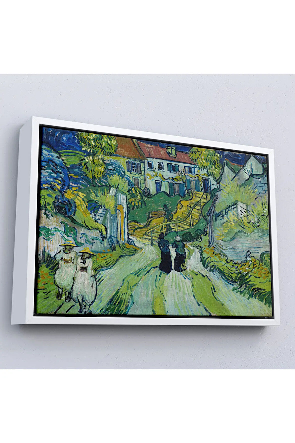 Ahşap Çerçeveli Vincent Van Gogh - La Siesta Tablosu-7187