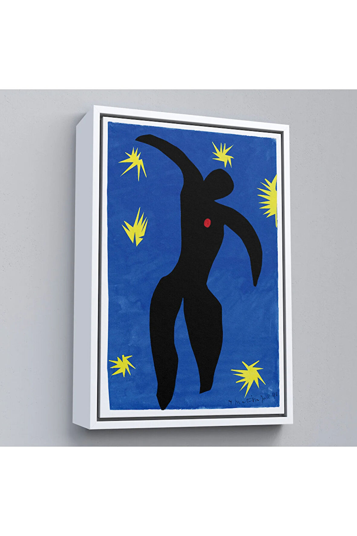 Ahşap Çerçeveli Henri Matisse - Icarus Tablo-7325