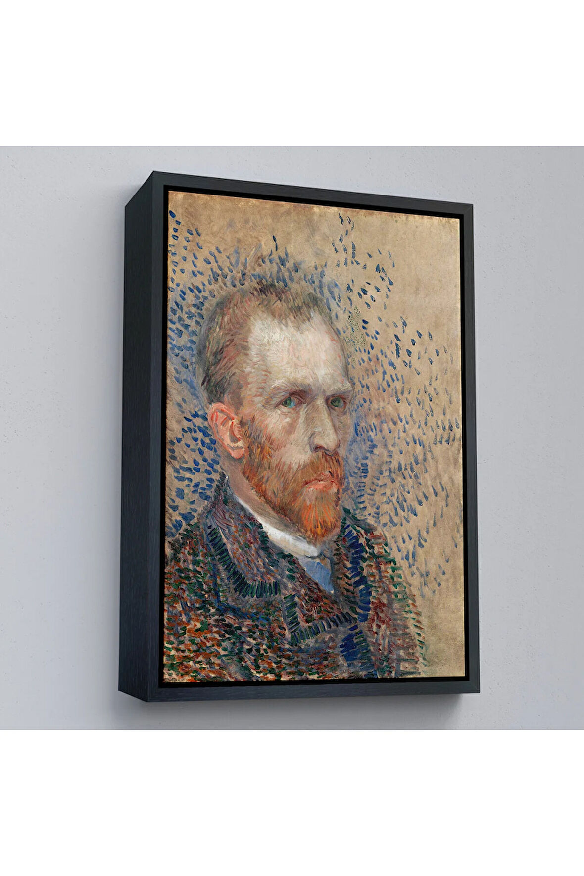 Ahşap Çerçeveli Vincent Van Gogh - Portre Tablo-7463