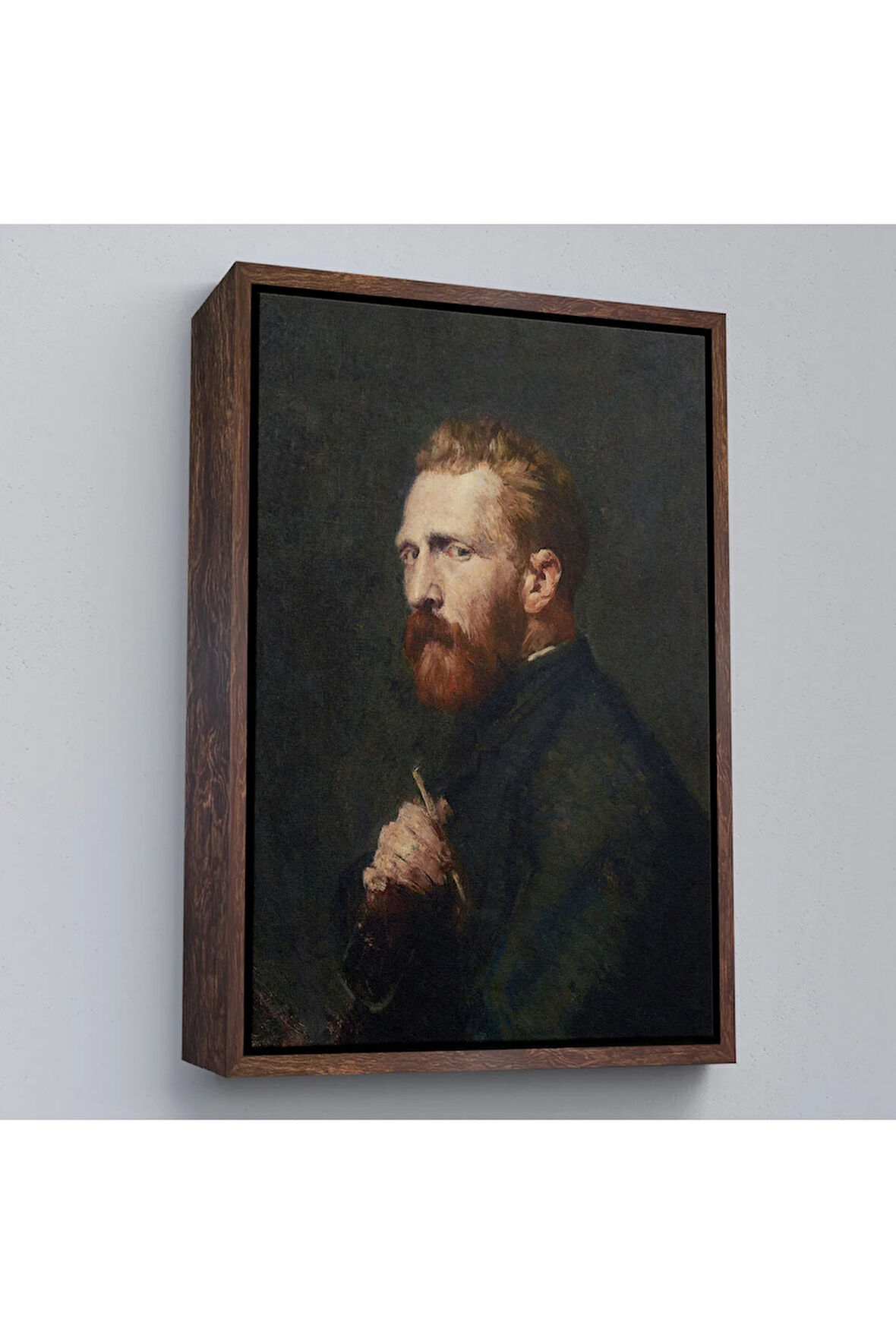 Ahşap Çerçeveli John Peter Russell - Vincent Van Gogh Tablosu-7469