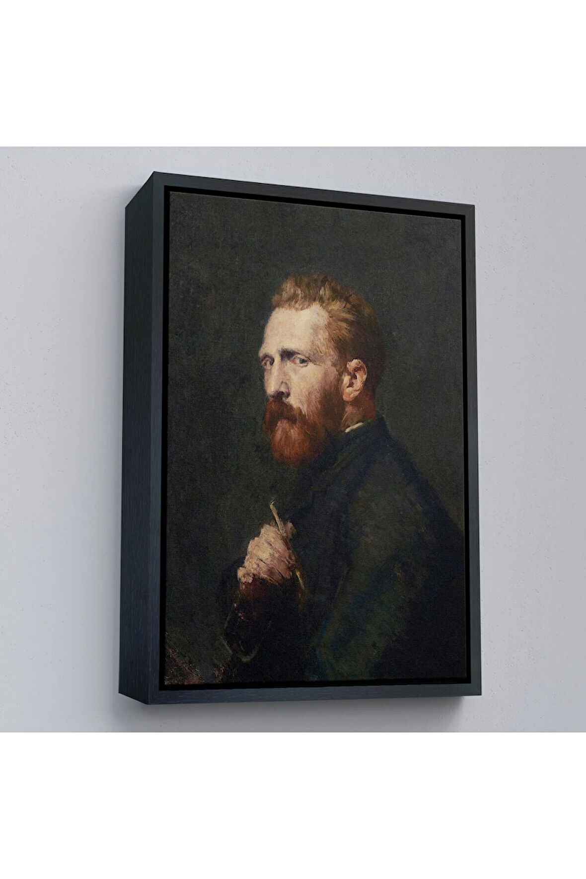 Ahşap Çerçeveli John Peter Russell - Vincent Van Gogh Tablosu-7469