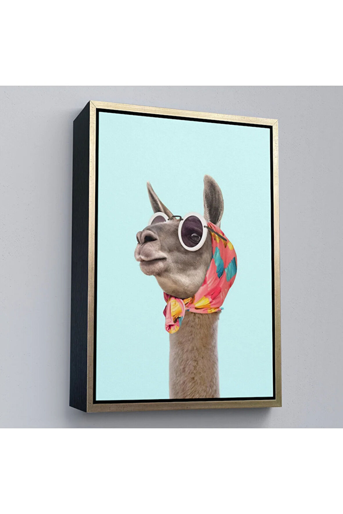 Ahşap Çerçeveli Sosyetik Lama Tablosu-7678