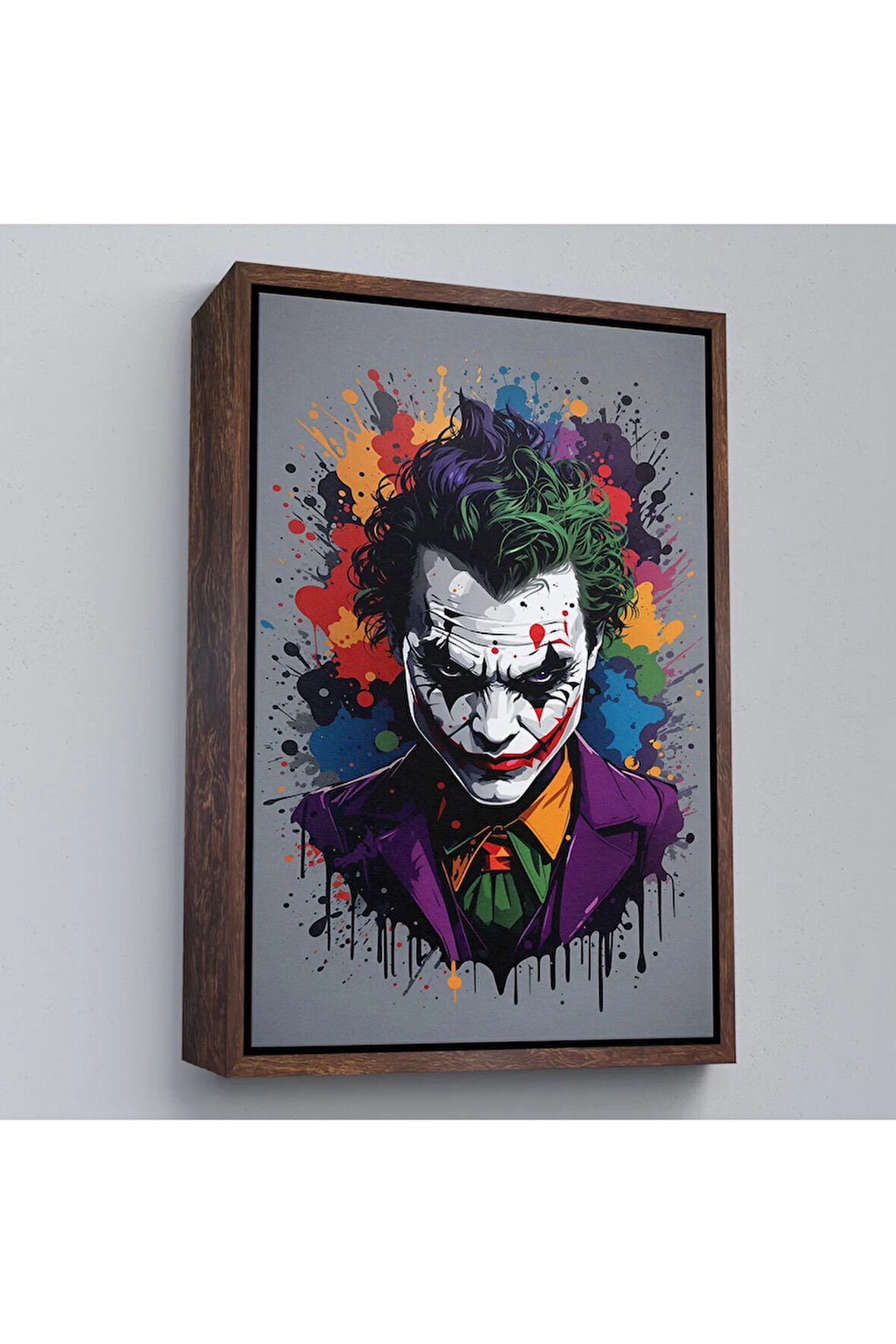 Ahşap Çerçeveli Joker Tablosu-7713