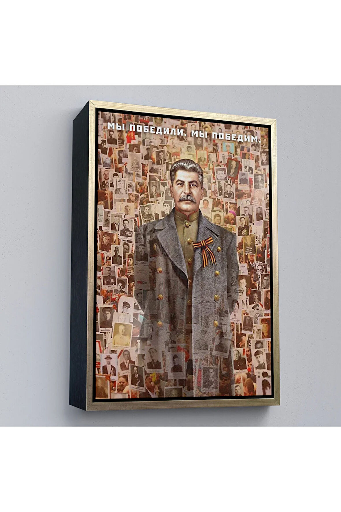 Ahşap Çerçeveli Joseph Stalin Rusya Ve Sovyetler Birliği Sscb Tablo-7731