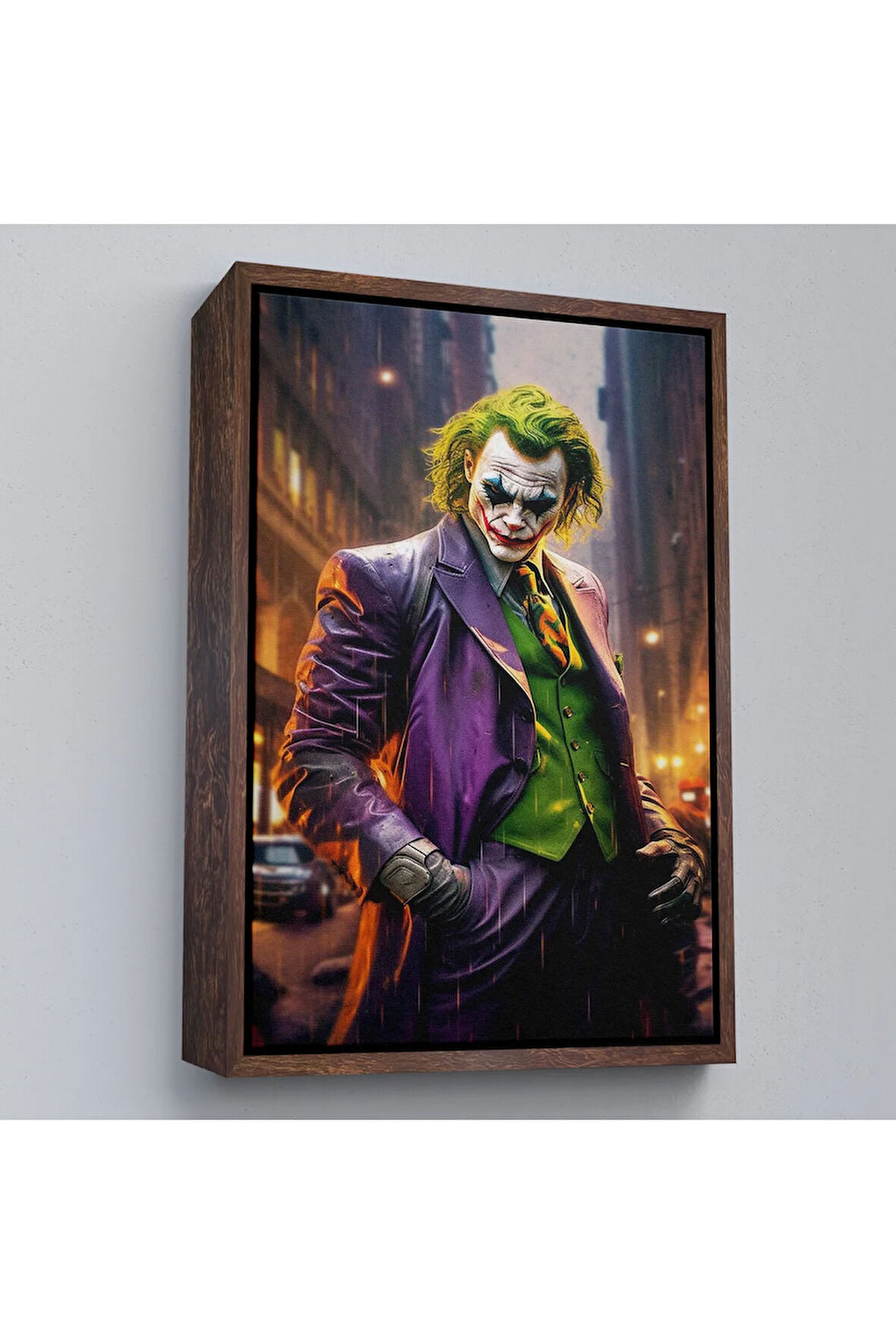 Ahşap Çerçeveli Joker Tablosu-7734