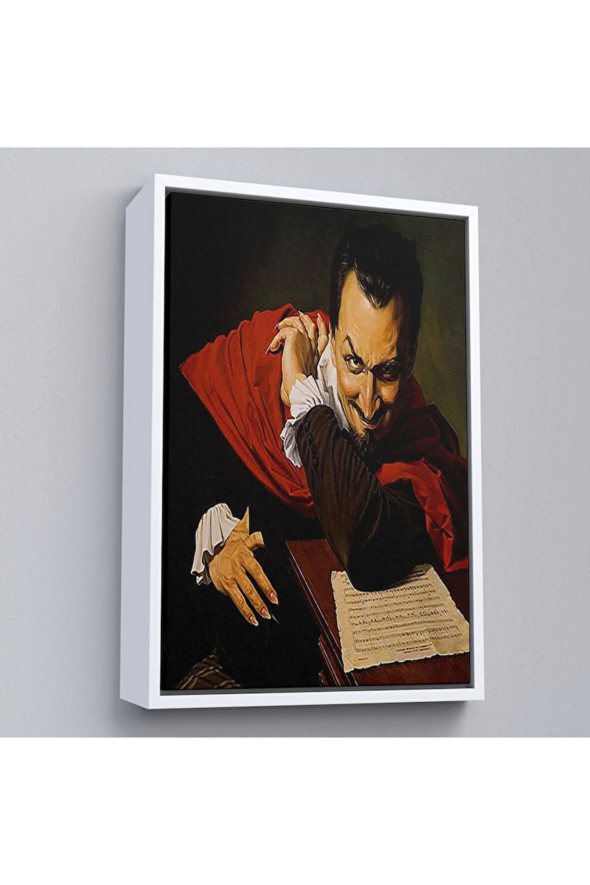 Ahşap Çerçeveli Mefistofeles, James Himsworth Tablo-7765