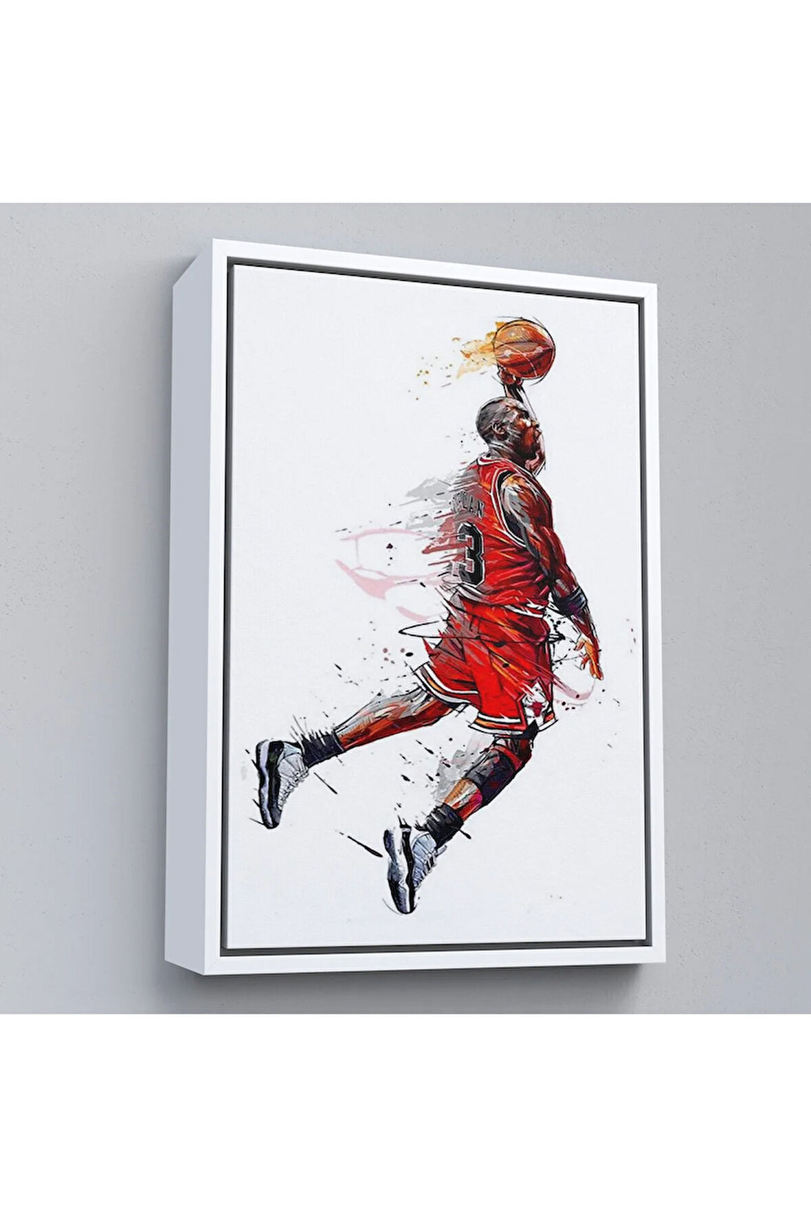 Ahşap Çerçeveli Michael Jordan Tablo-7787