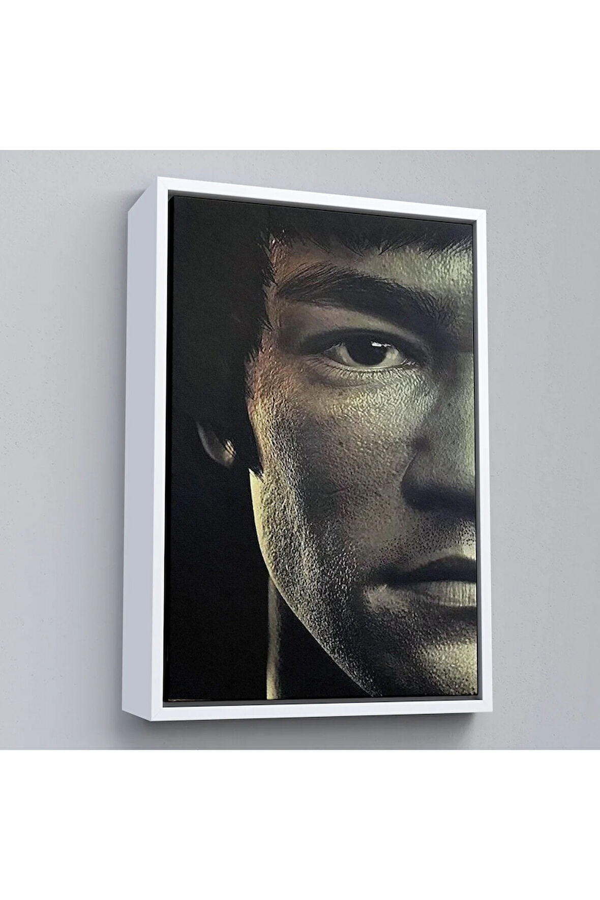 Ahşap Çerçeveli Bruce Lee Tablosu-7823