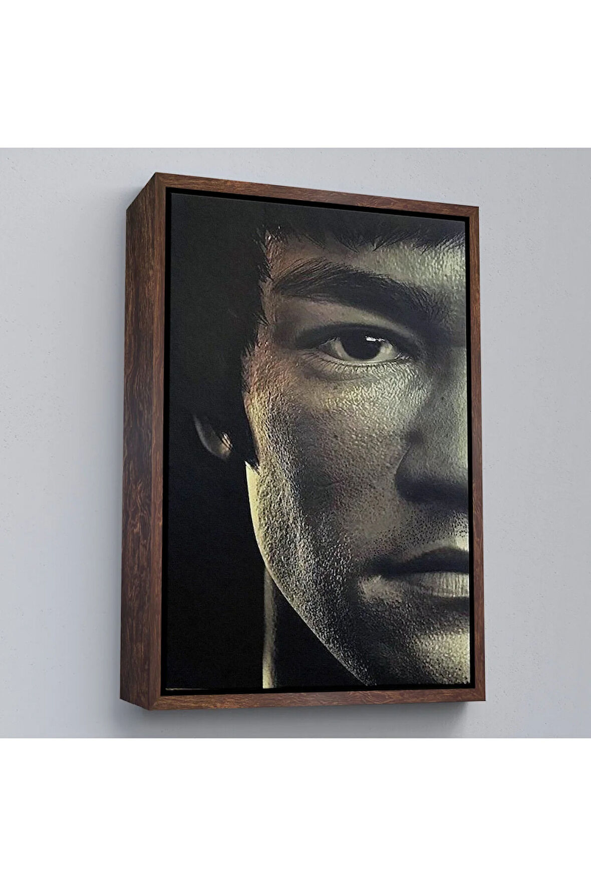Ahşap Çerçeveli Bruce Lee Tablosu-7823