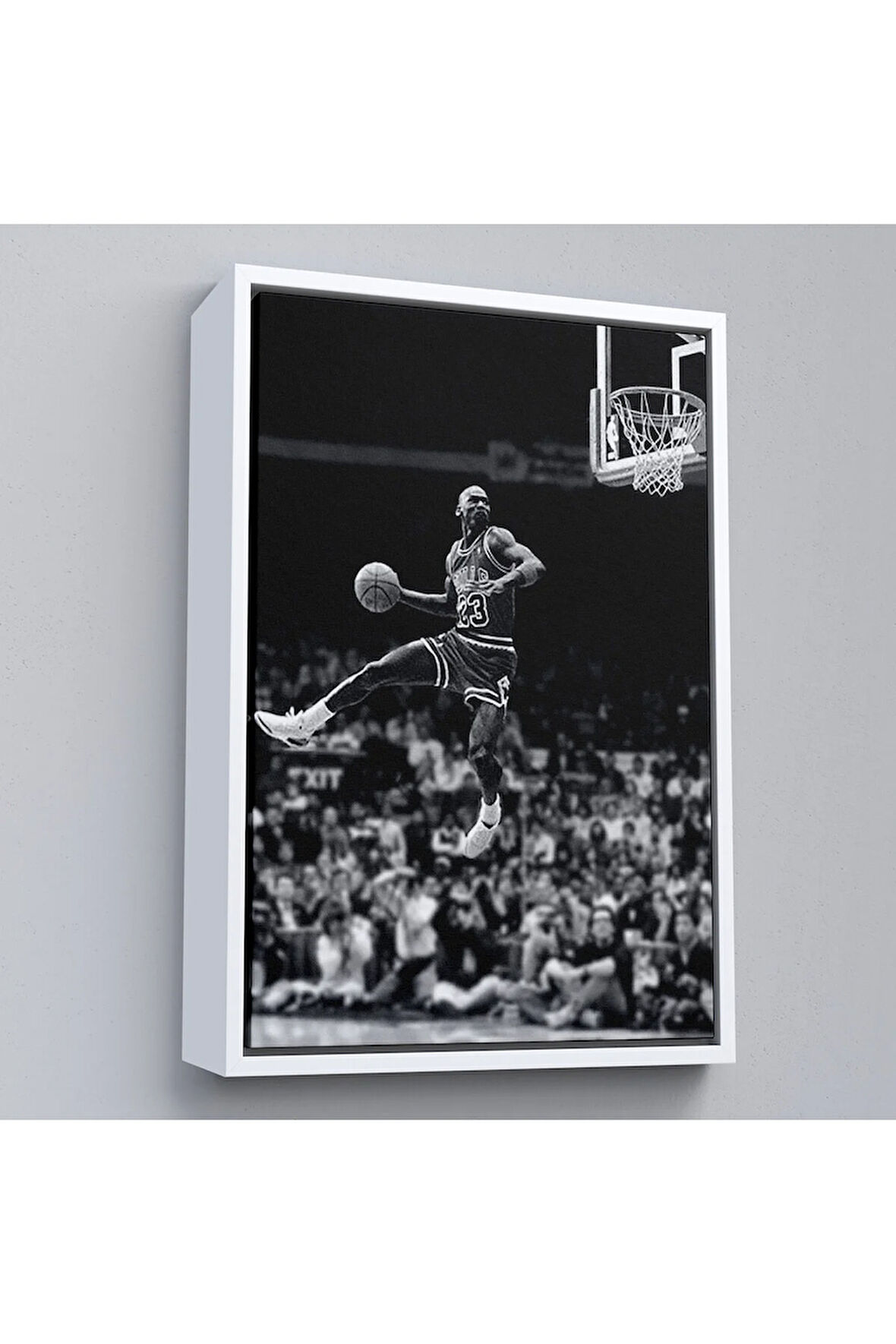 Ahşap Çerçeveli Michael Jordan Tablo-7851