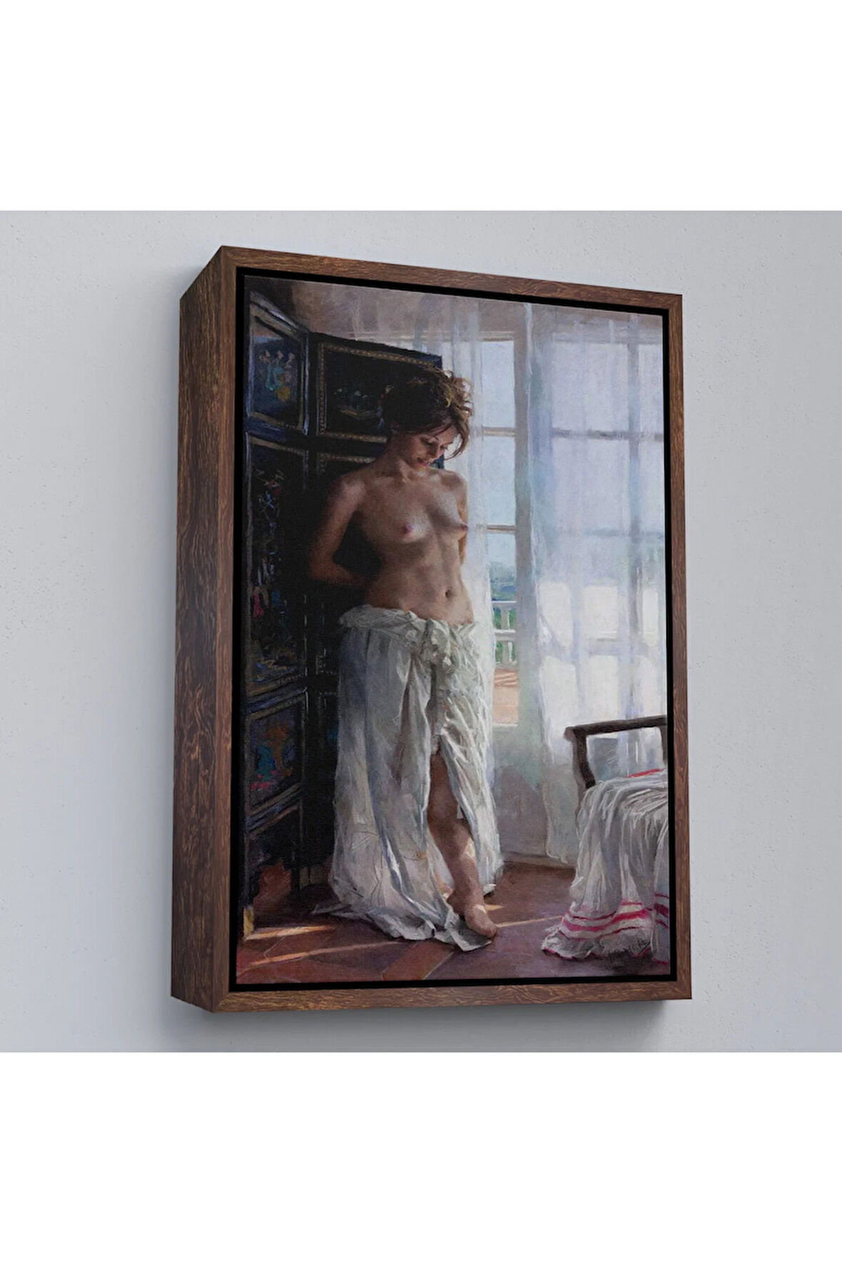 Ahşap Çerçeveli Vicente Romero Redondo - Tablosu-7942