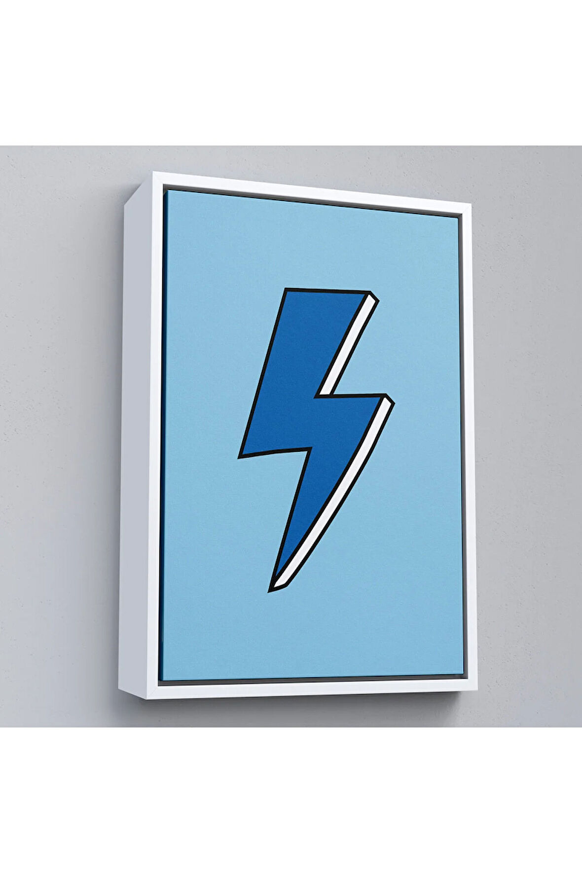 Ahşap Çerçeveli Elektirik Enerji Simge Tablo-8052